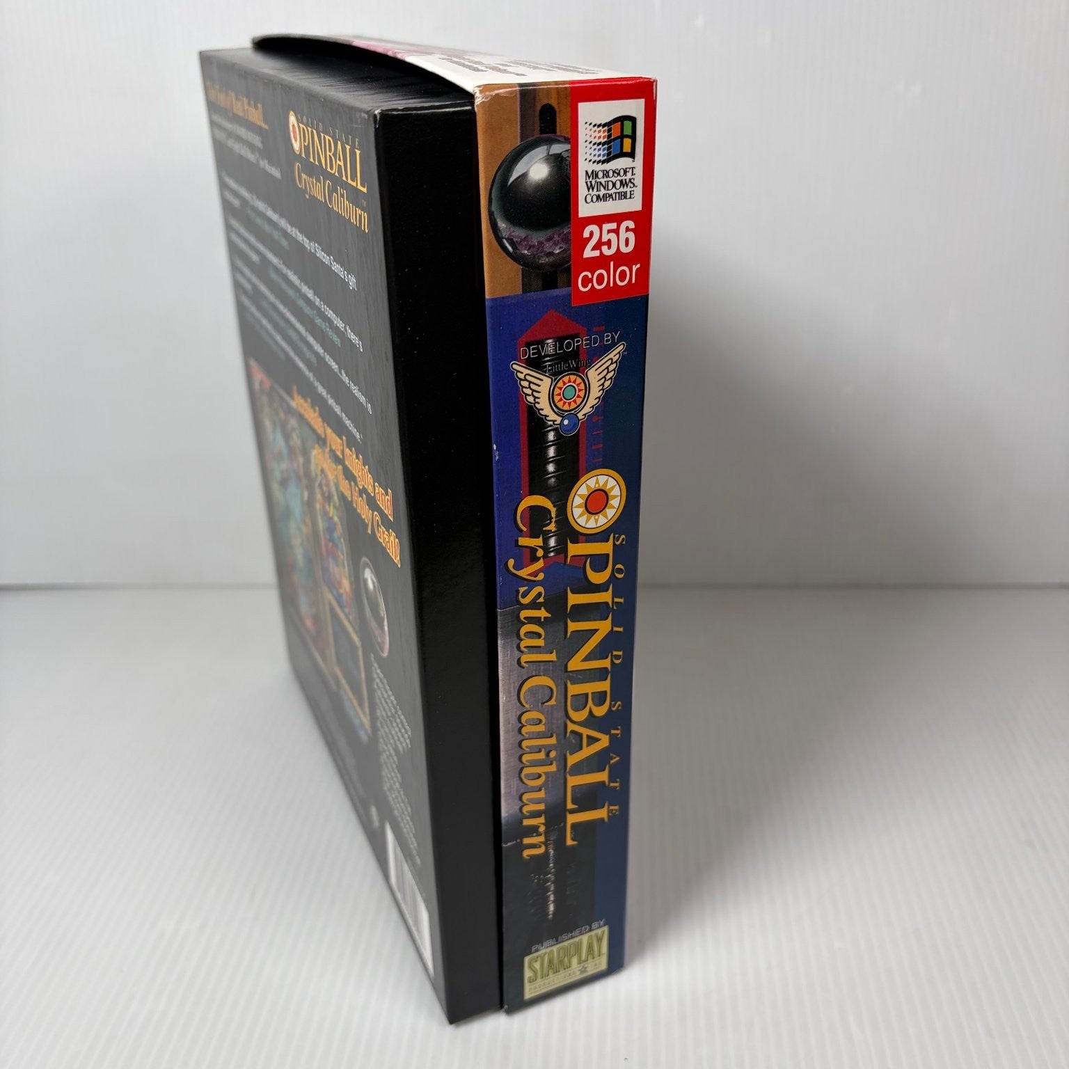 Solid State Pinball Crystal Caliburn Big Box PC CD-ROM Windows Macintosh Game