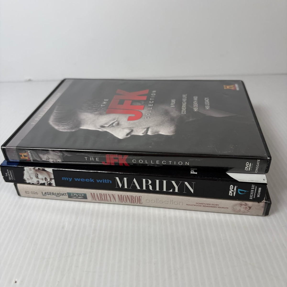 The JFK Collection, My Week With Marilyn & Marilyn Monroe Collection DVD Set