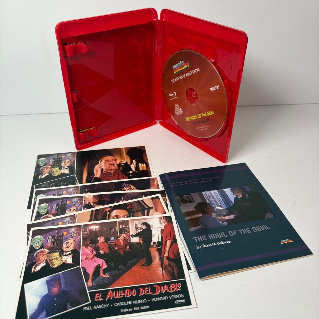 The Howl of the Devil Blu-ray Mondo Macabro Limited Edition Paul Naschy Horror