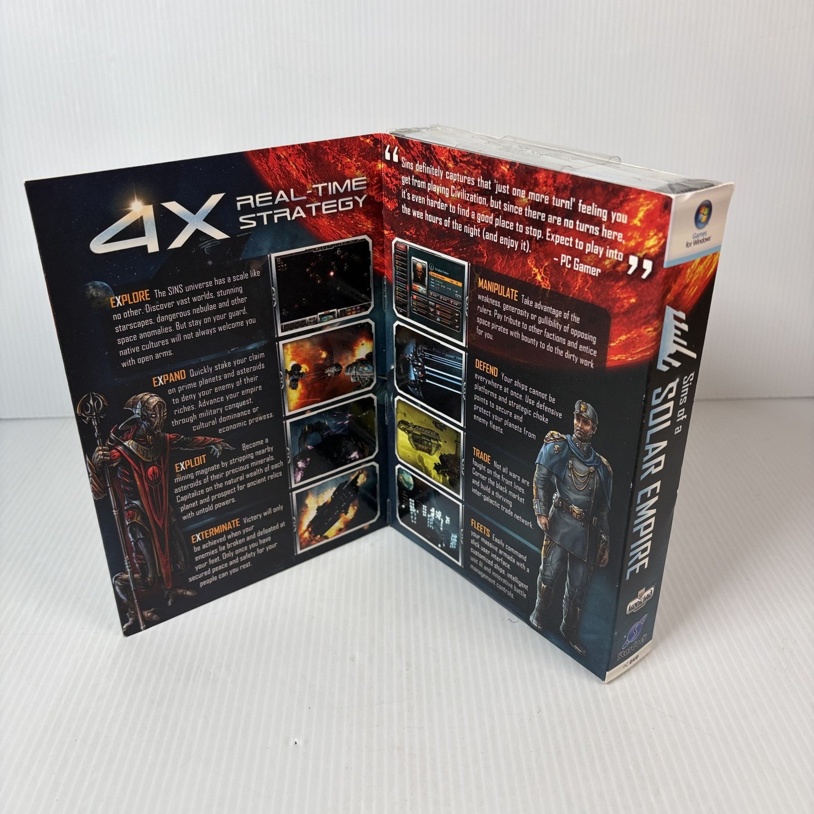 Sins of a Solar Empire PC DVD Game for Windows - Real-Time Strategy