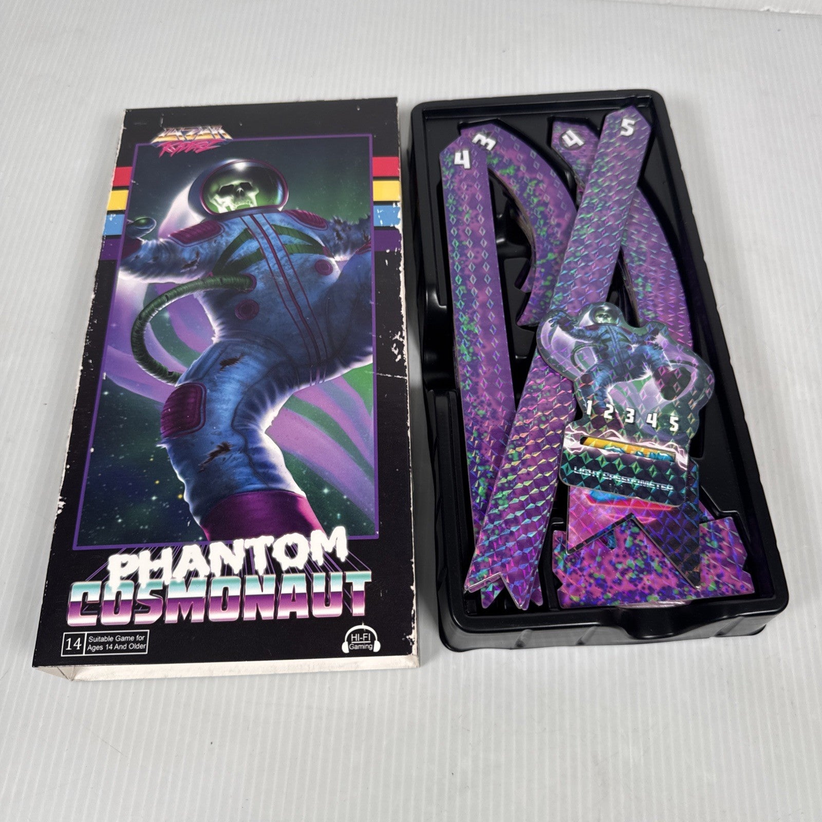 Lazer Riderz Action Adventure Board Game Original Series Box Set - Used