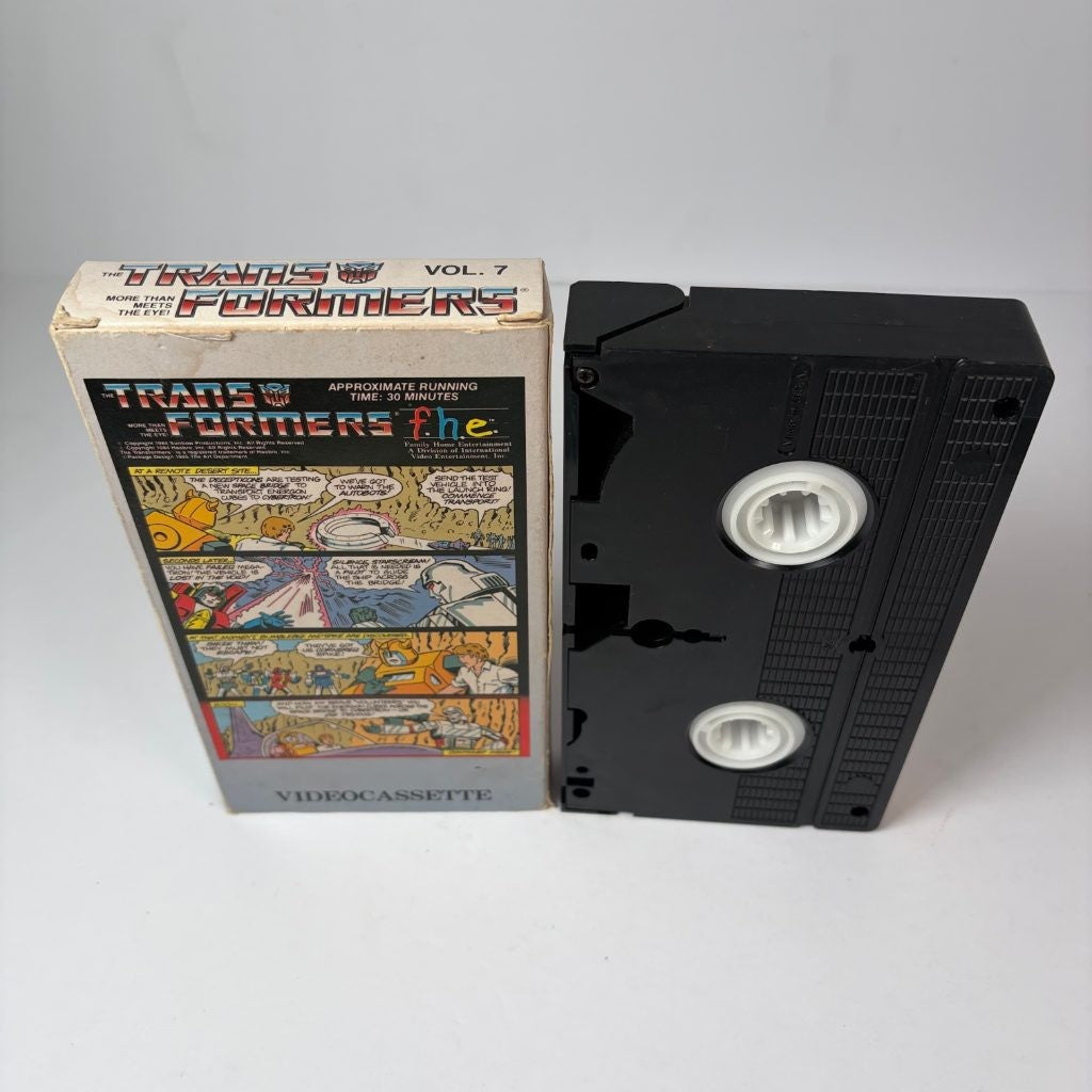 The Transformers Vol 7 Transport to Oblivion VHS FHE 1985 G1 Animated Cartoon