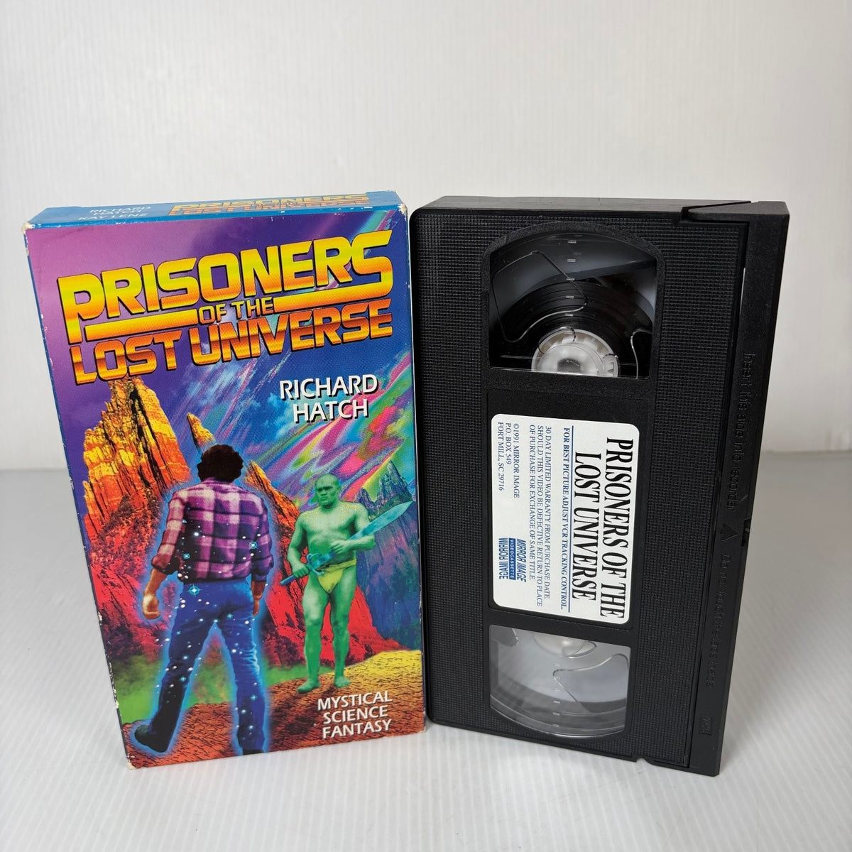 Prisoners of the Lost Universe VHS 1983 Sci-Fi Fantasy Gemstone