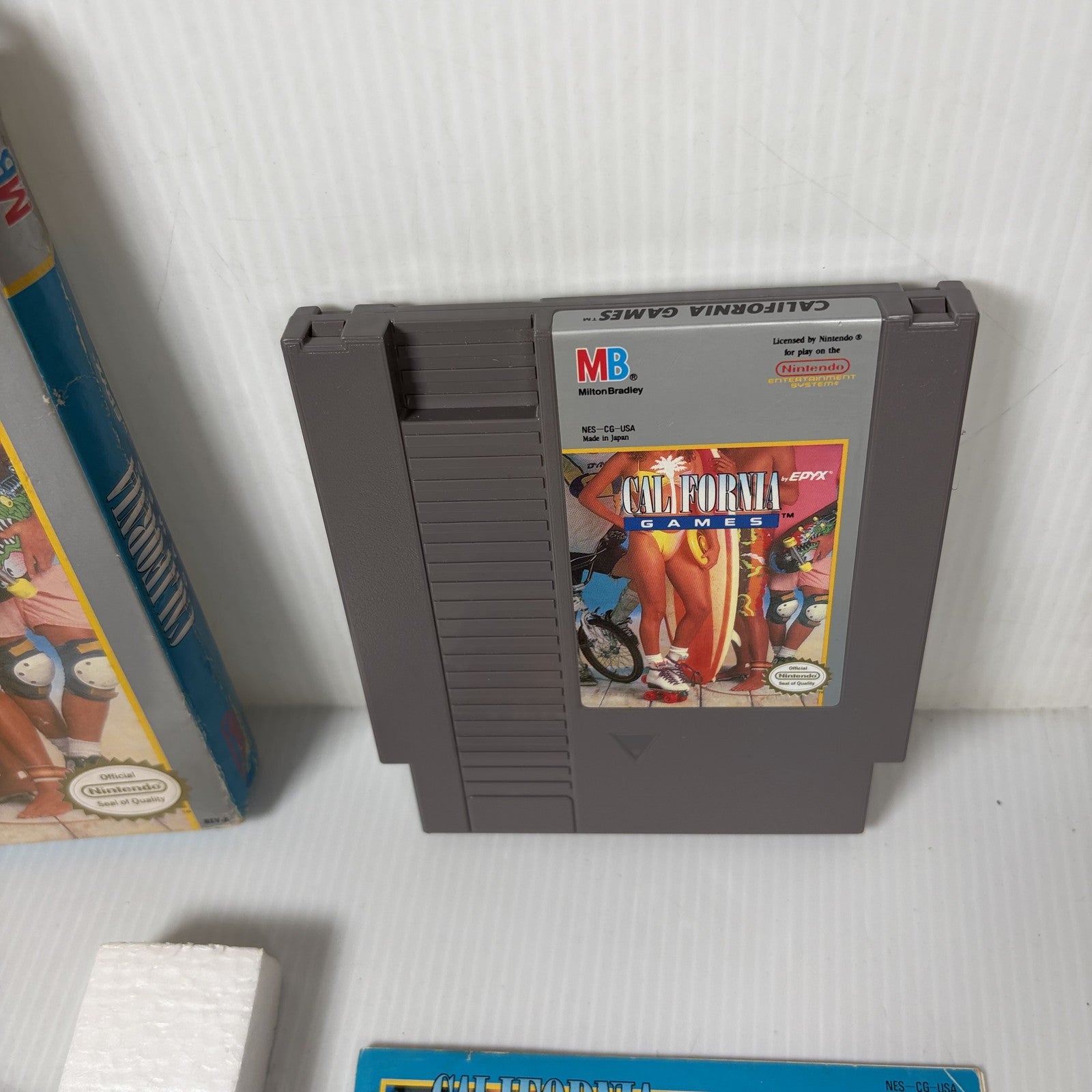 California Games Nintendo NES CIB Complete In Box w/ Manual & Inserts Epyx