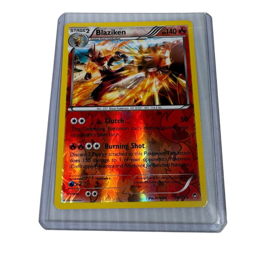 Blaziken 14/111 HOLO XY Furious Fists Pokemon MP