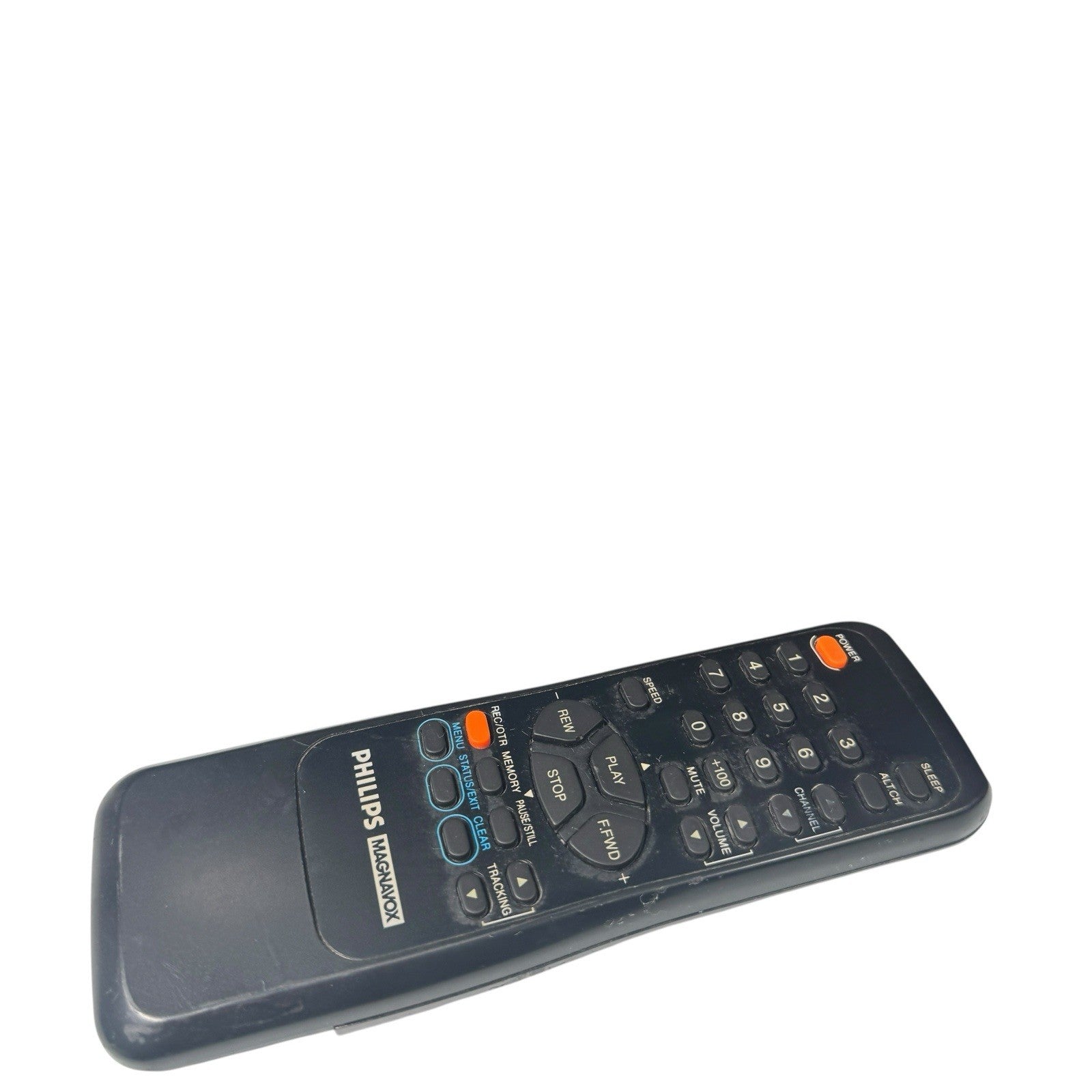 Vintage 90s Philips CCX132AT01 13” Combo TV VCR AS IS Parts Or Repair w/ Remote