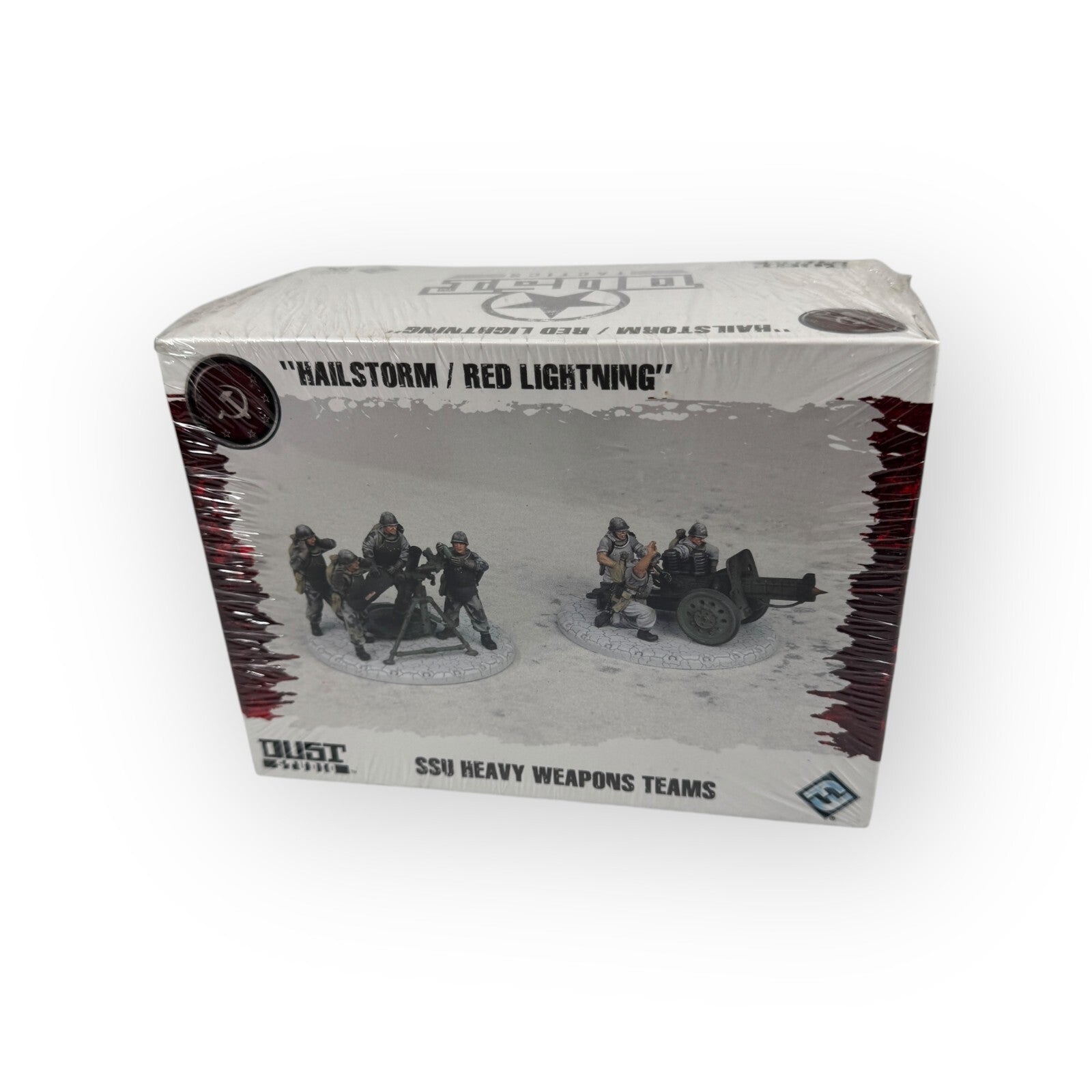 Dust Tactics SSU Heavy Weapons Teams Hailstorm / Red Lightning Set New in Shrink