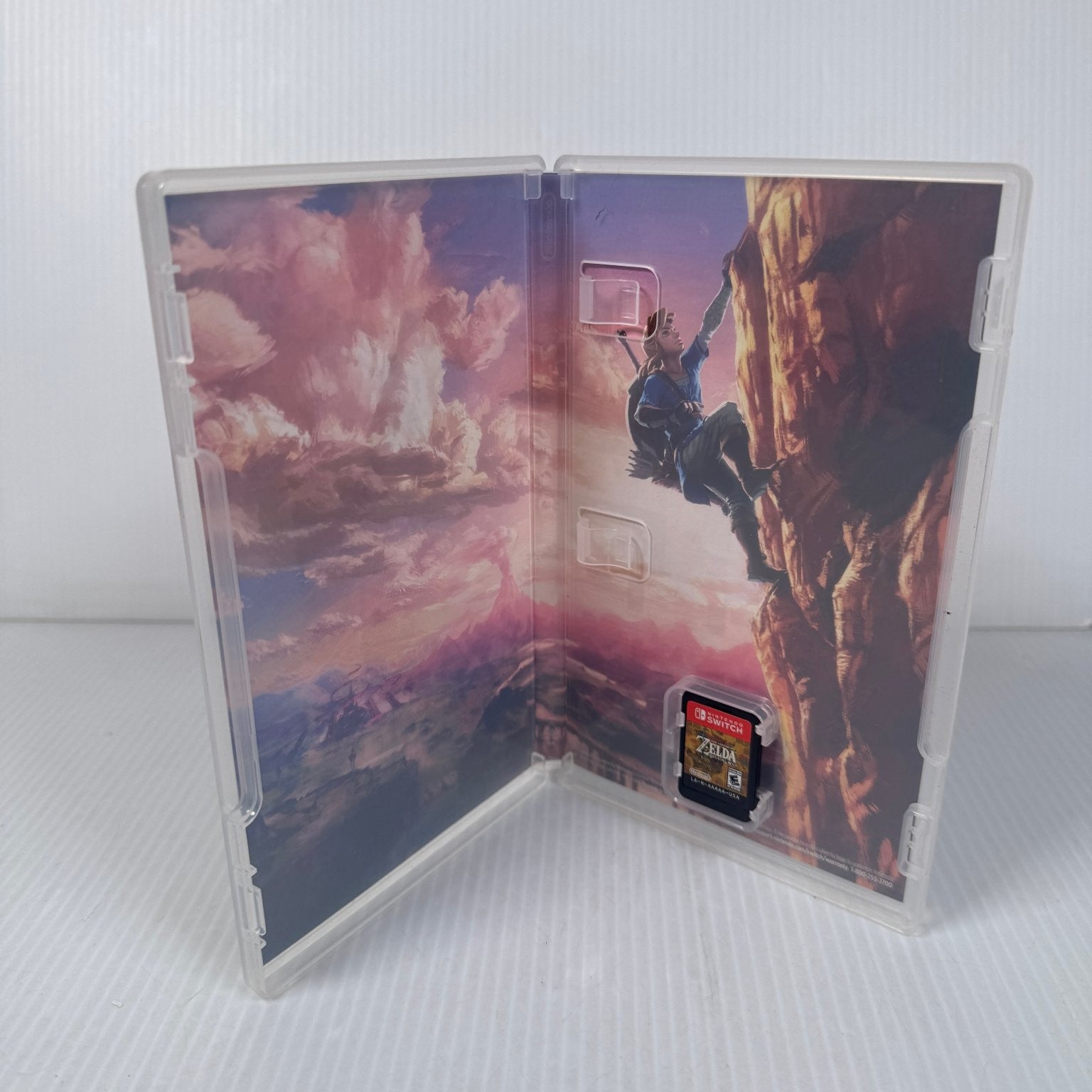 The Legend of Zelda Breath of the Wild Nintendo Switch Video Game