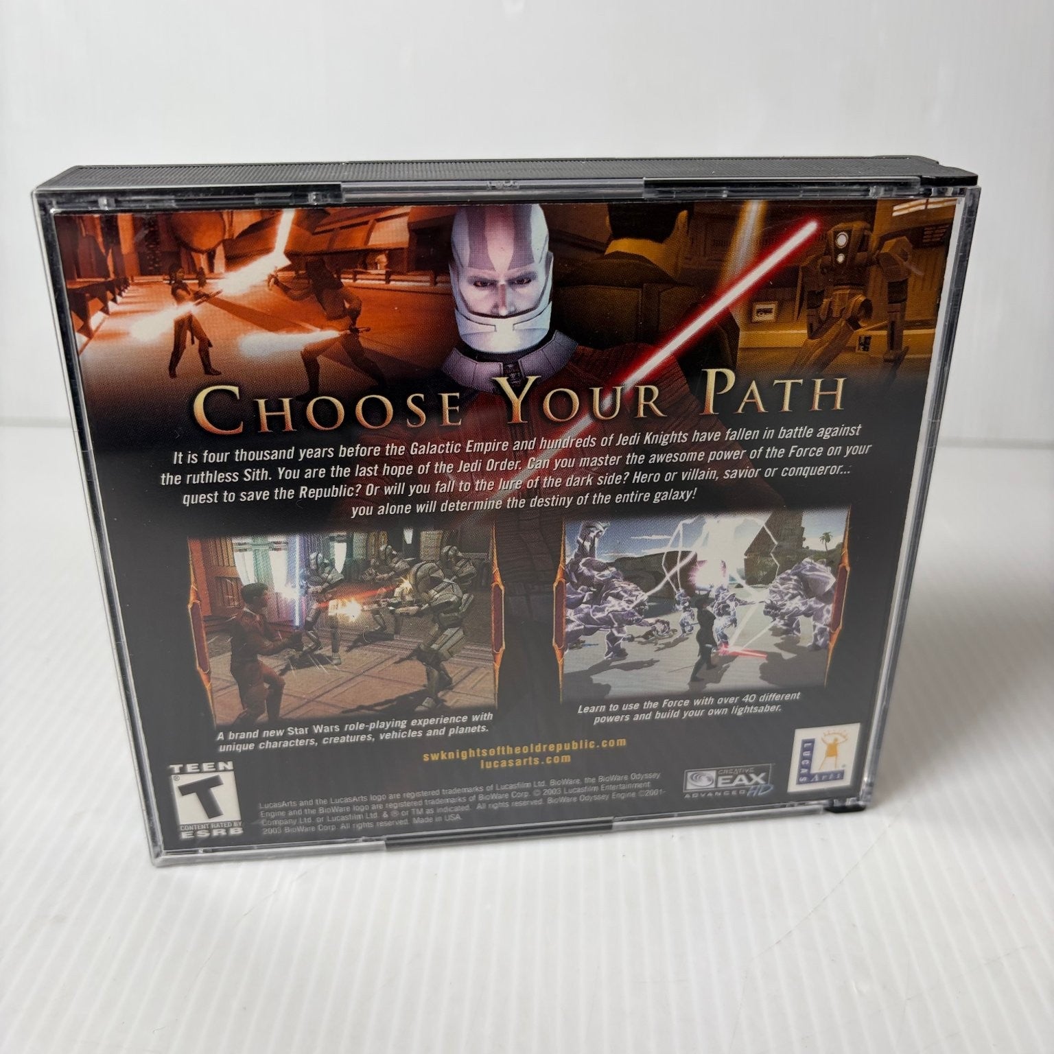 Star Wars Knights of the Old Republic PC Video Game 4-Disc Set RPG