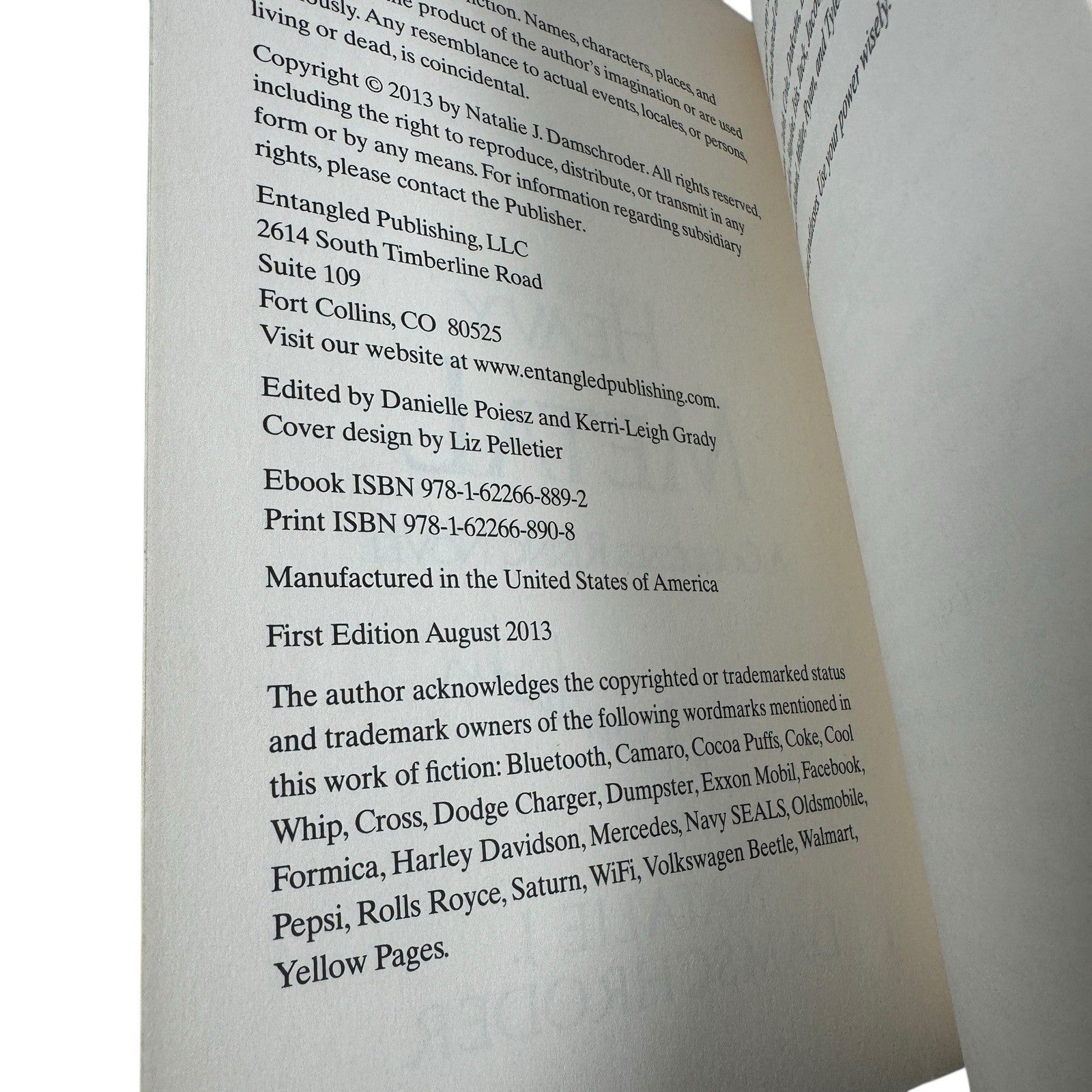 Heavy Metal Goddesses Rising Natalie J. Damschroder Autographed Copy Romantasy