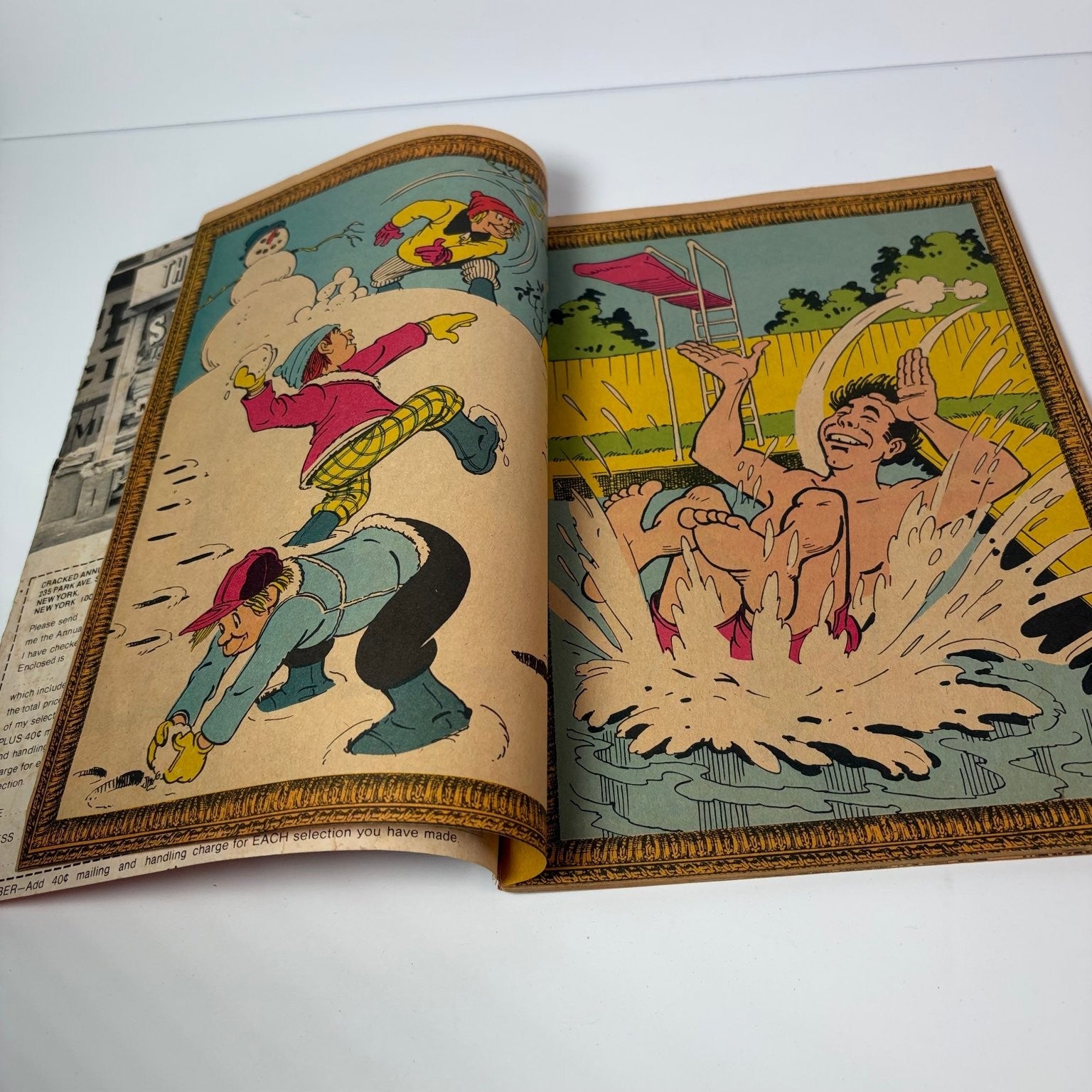 Giant Cracked Fun-Kit Magazine July 1980 Art Masterpieces Inflation Game