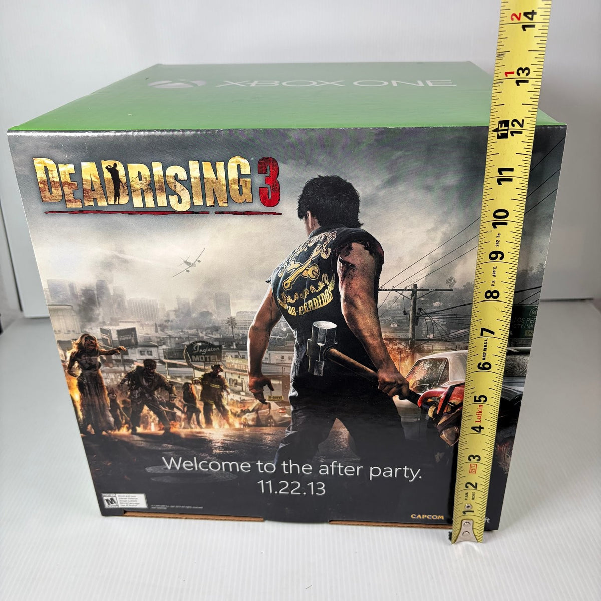 Xbox One Dead Rising 3 Release Day Store Display 12"x12" 11.22.13