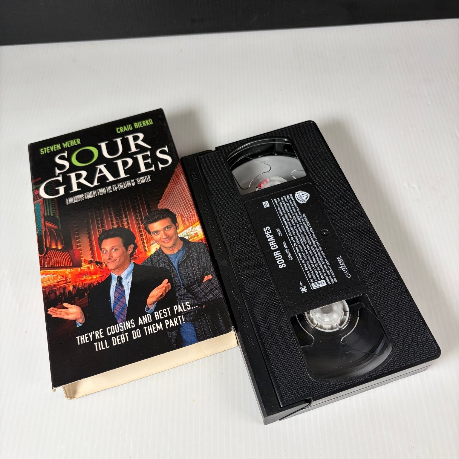 Sour Grapes VHS 1998 Comedy Original Release Warner Home Video
