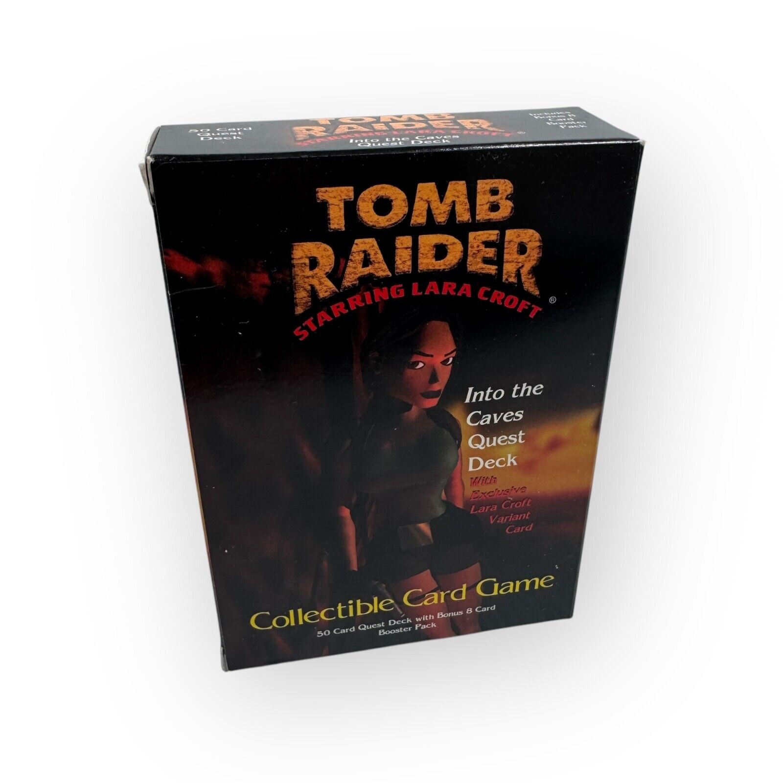 Tomb Raider Into the Caves Quest Deck Collectible Card Game New in Open Box