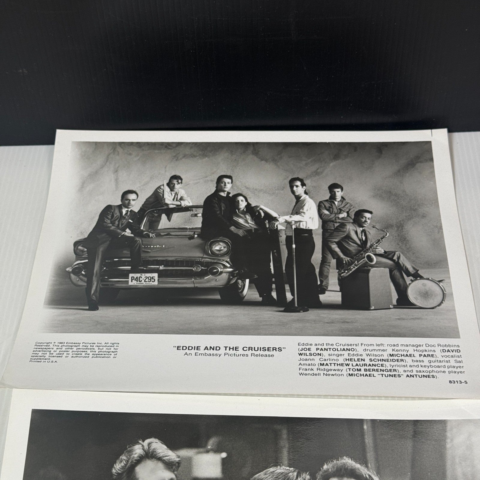 Vintage Eddie & The Cruisers 8x10 Promo Movie Stills Michael Pare John Cafferty