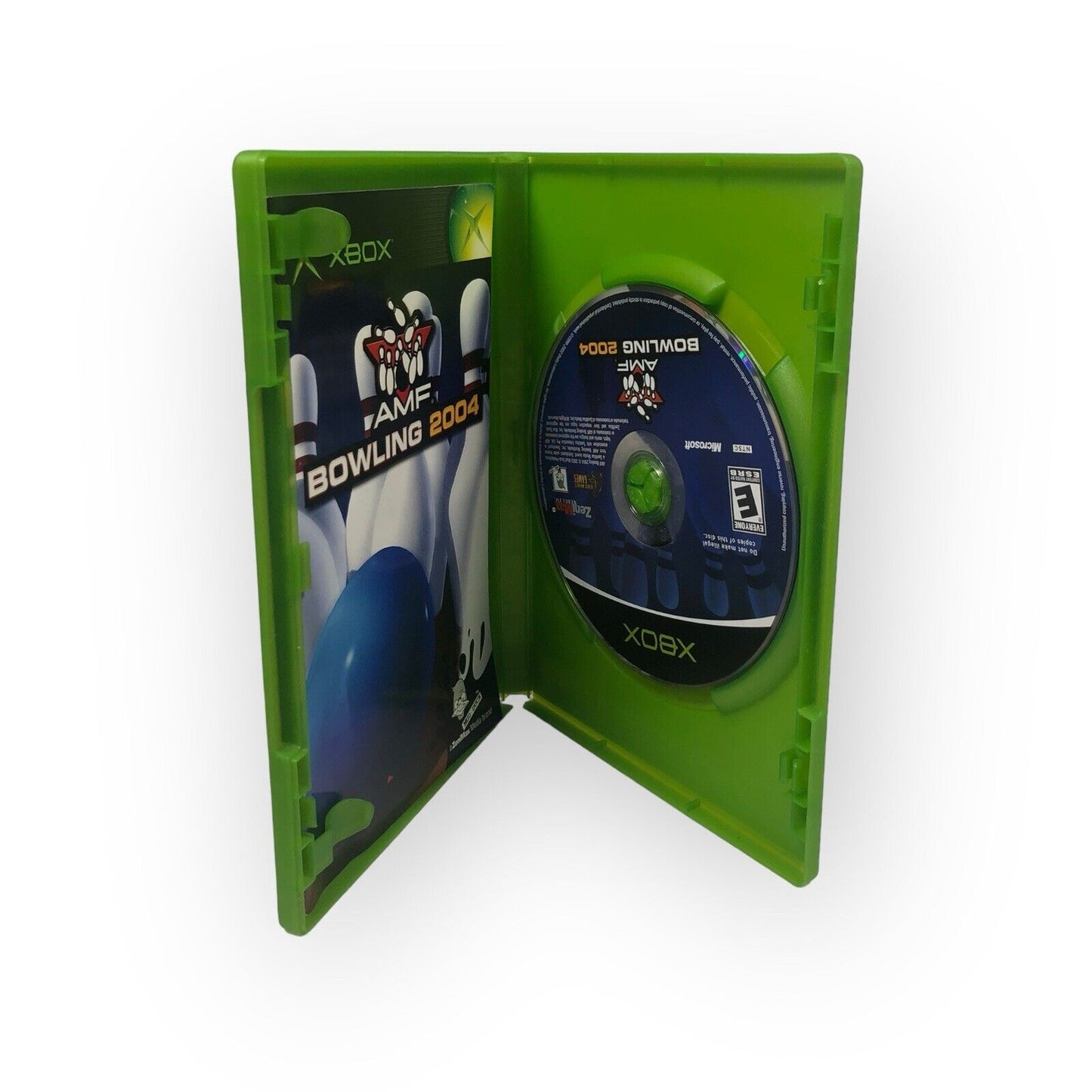 AMF Bowling 2004 (Microsoft Xbox, 2004) Complete CIB w/ Manual