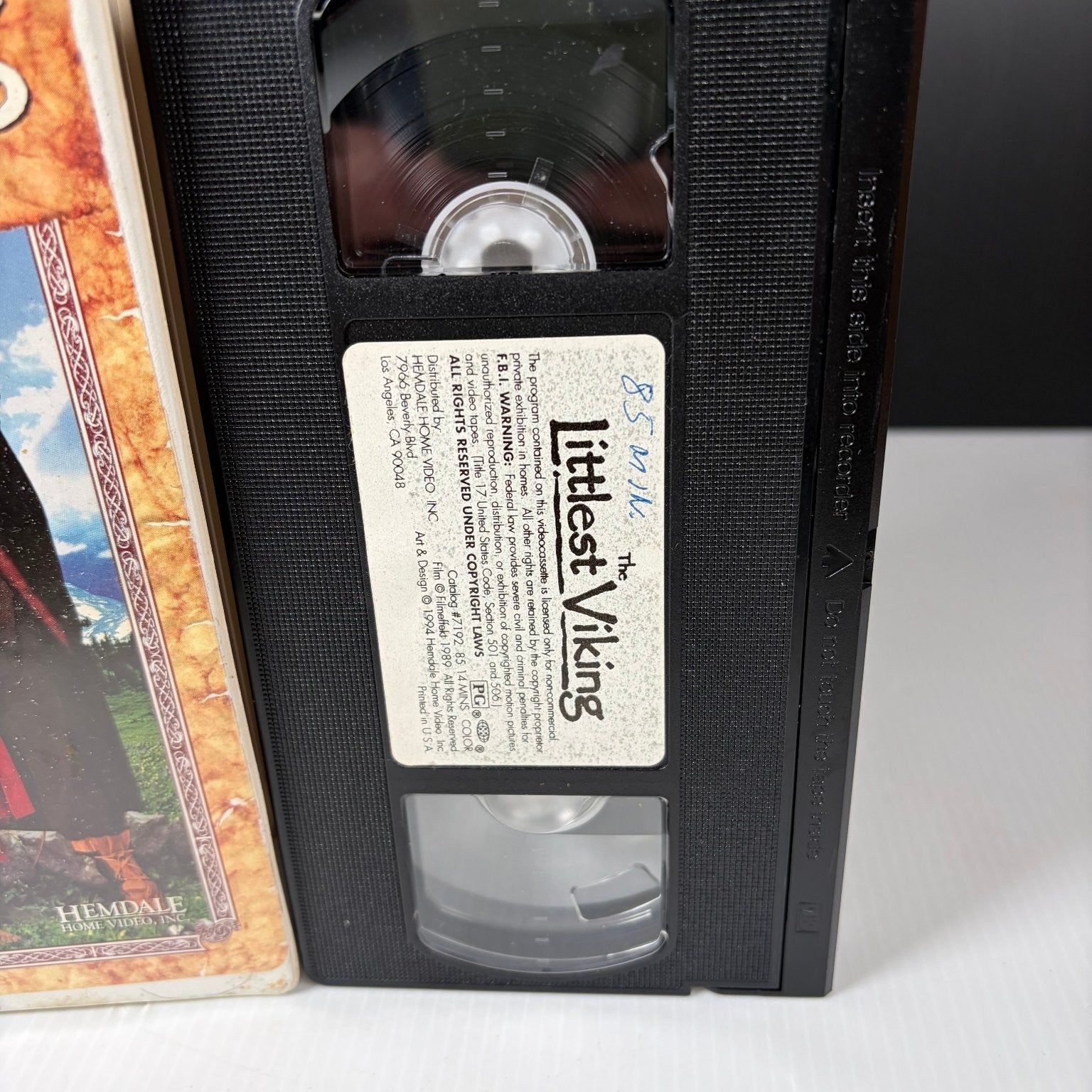 The Littlest Viking VHS 1995 Family Adventure Hemdale Home Video