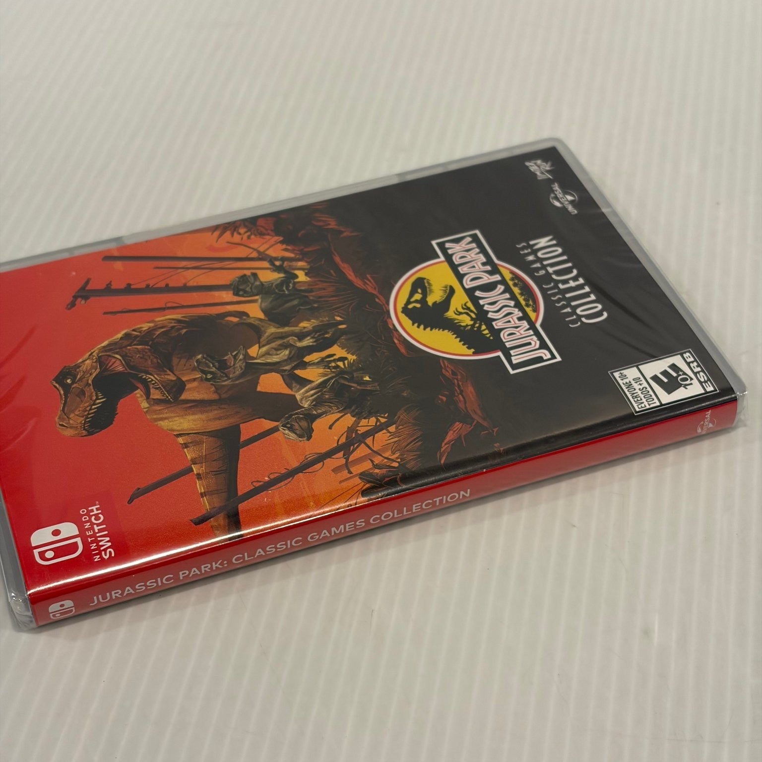 Jurassic Park Classic Games Collection Nintendo Switch Video Game Action