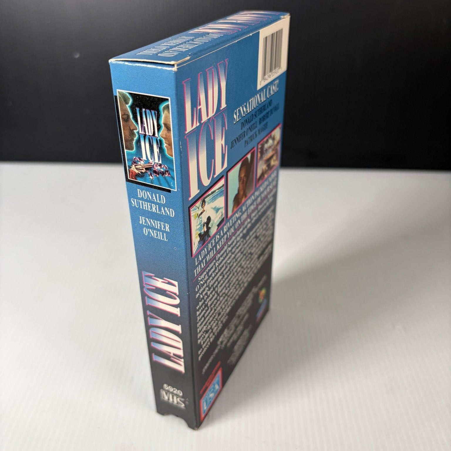 Lady Ice VHS 1987 Action Crime Thriller Original Release UTA