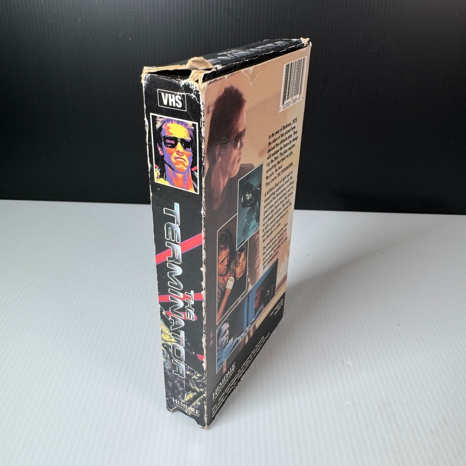 The Terminator VHS 1984 Sci-Fi Action Original Release Hemdale