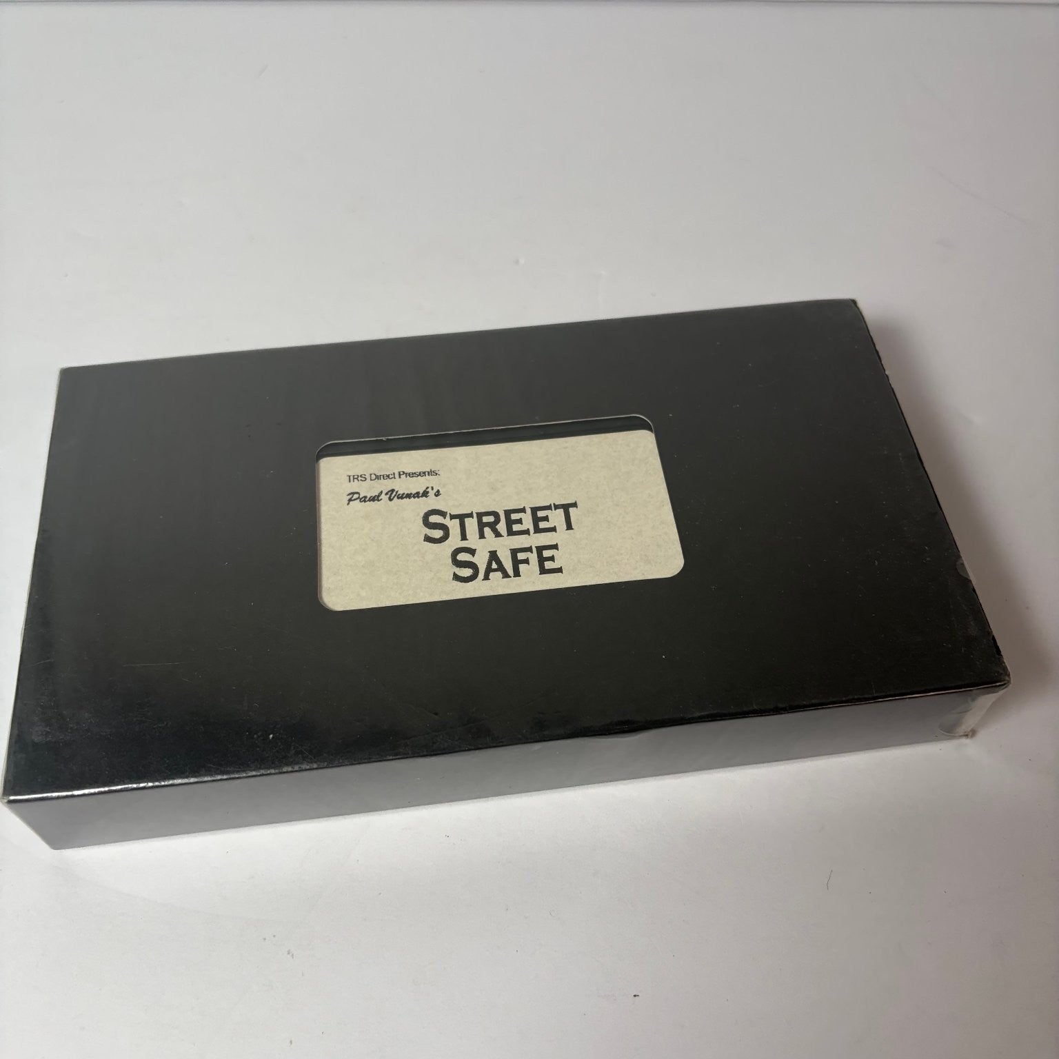 Paul Vunak's STREET SAFE VHS Tape 1997 TRS Dead Self-Defense Instructional