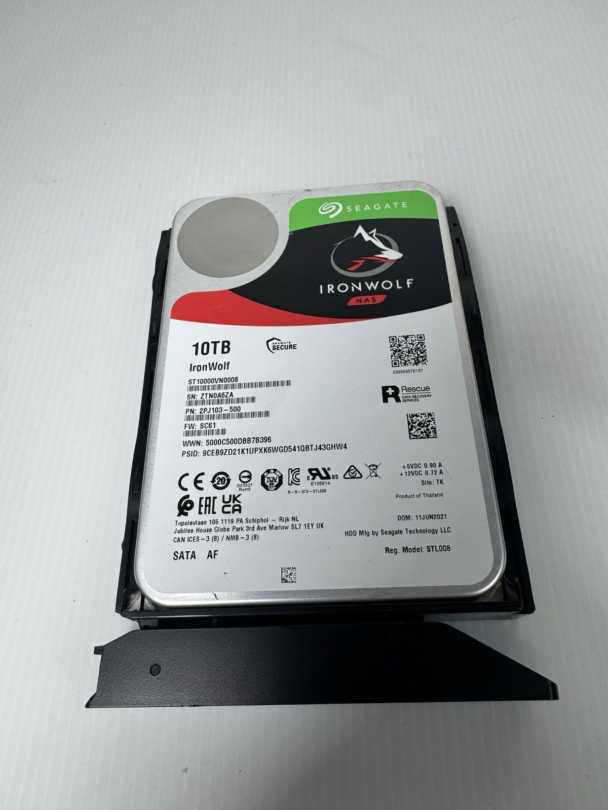 Synology DS1520+ 5-Bay NAS with 5x Iron Wolf 10TB HDD (50TB Total) 8 GB DDR4 RAM