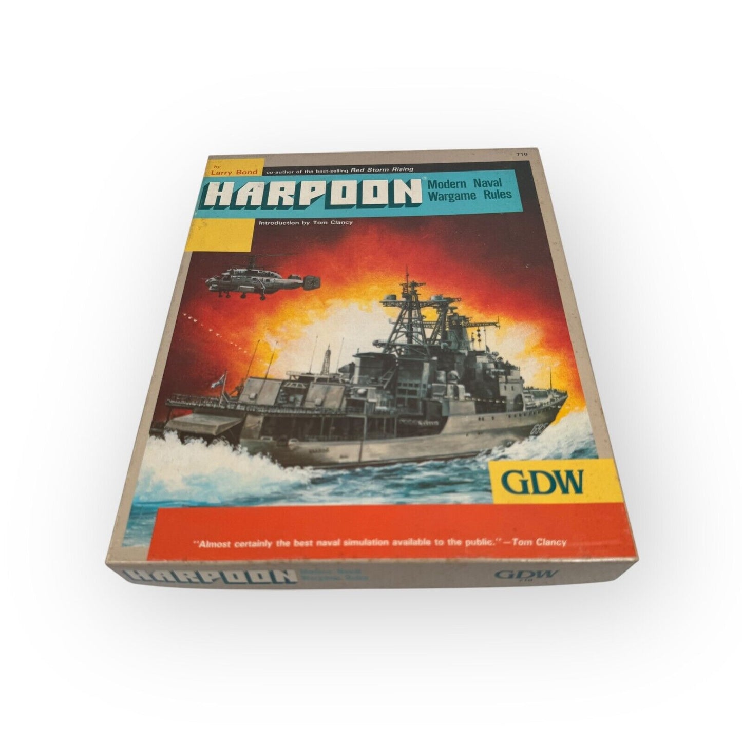 GDW 1987 HARPOON: Modern Naval Wargame Rules by Larry Bond unpunched complete