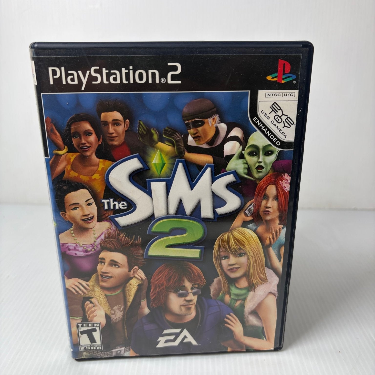 The Sims 2 PlayStation 2 PS2 Video Game Life Simulation Maxis EA