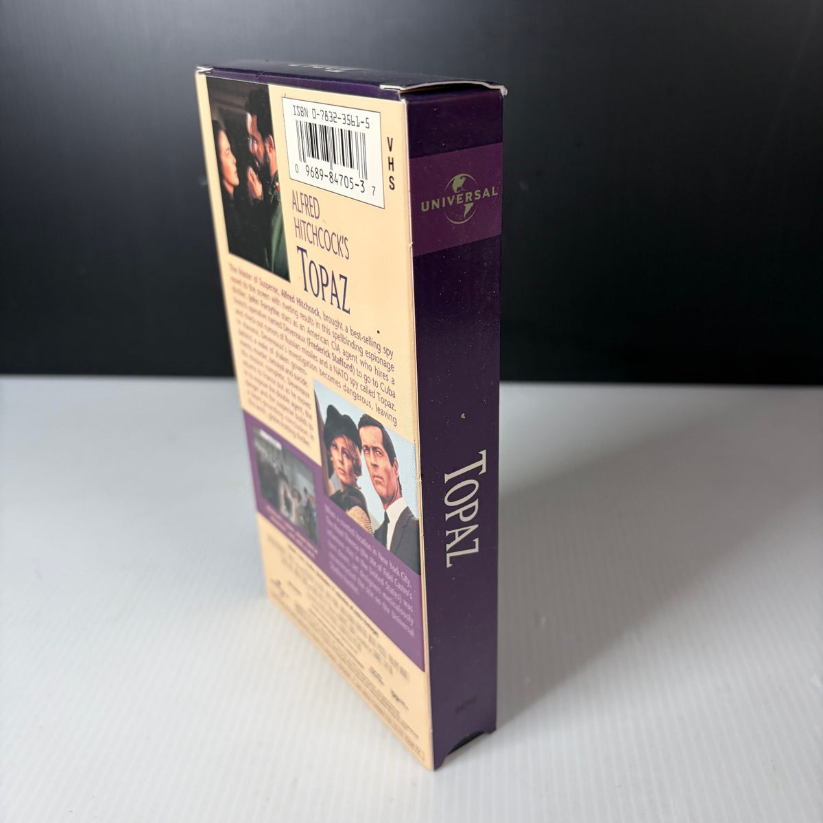 Topaz VHS 1969 Spy Thriller Alfred Hitchcock Collection Universal