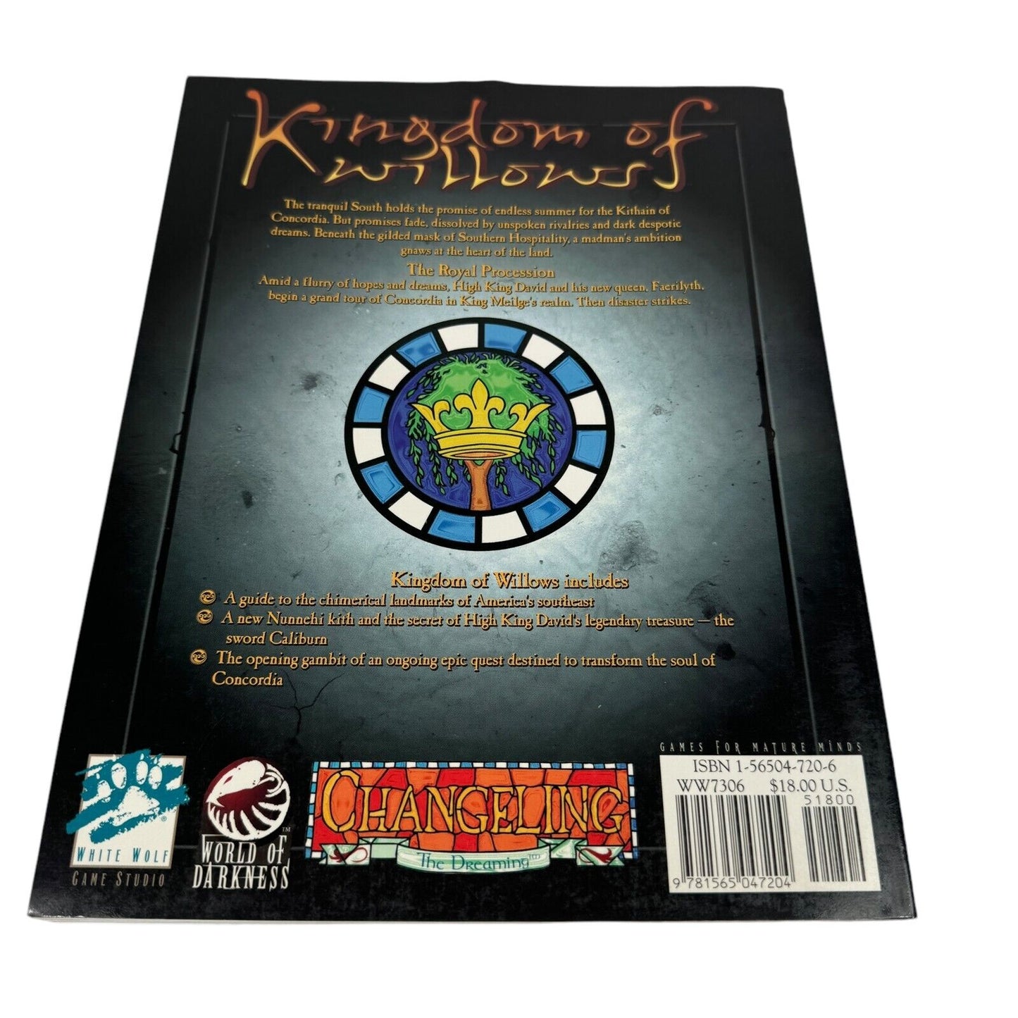 Kingdom of Willows RPG Sourcebook for Changeling: The Dreaming 1998