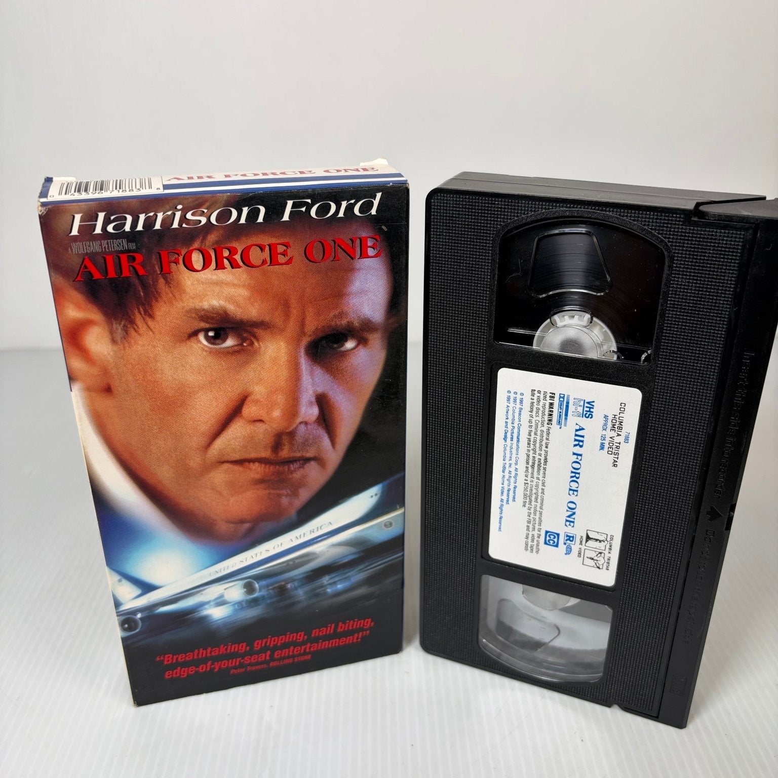 Air Force One VHS 1997 Action Thriller Columbia Tristar Home Video