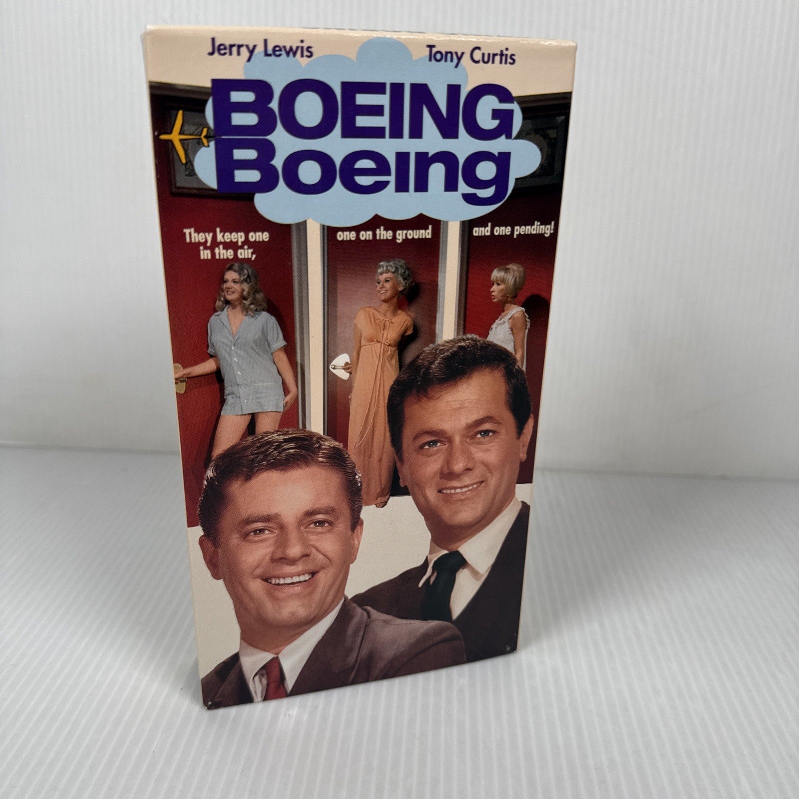 Boeing Boeing (VHS, 1993) Vintage Jerry Lewis & Tony Curtis Comedy