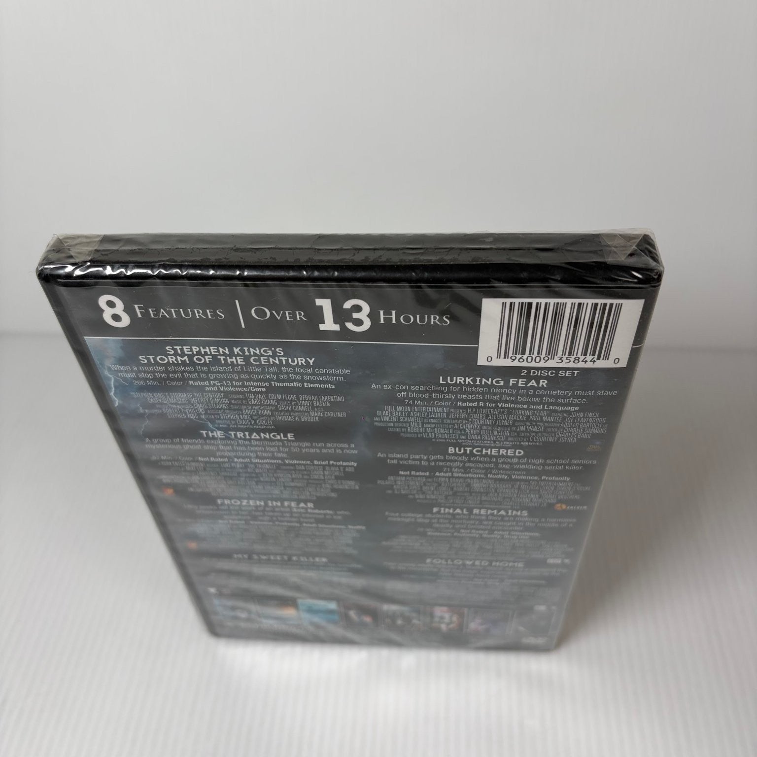 Stephen King's Storm of the Century 1999 DVD, 8 Features, 13+ Hrs