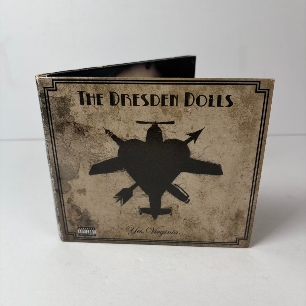 The Dresden Dolls Yes Virginia CD 2006 Roadrunner Digipak Dark Cabaret