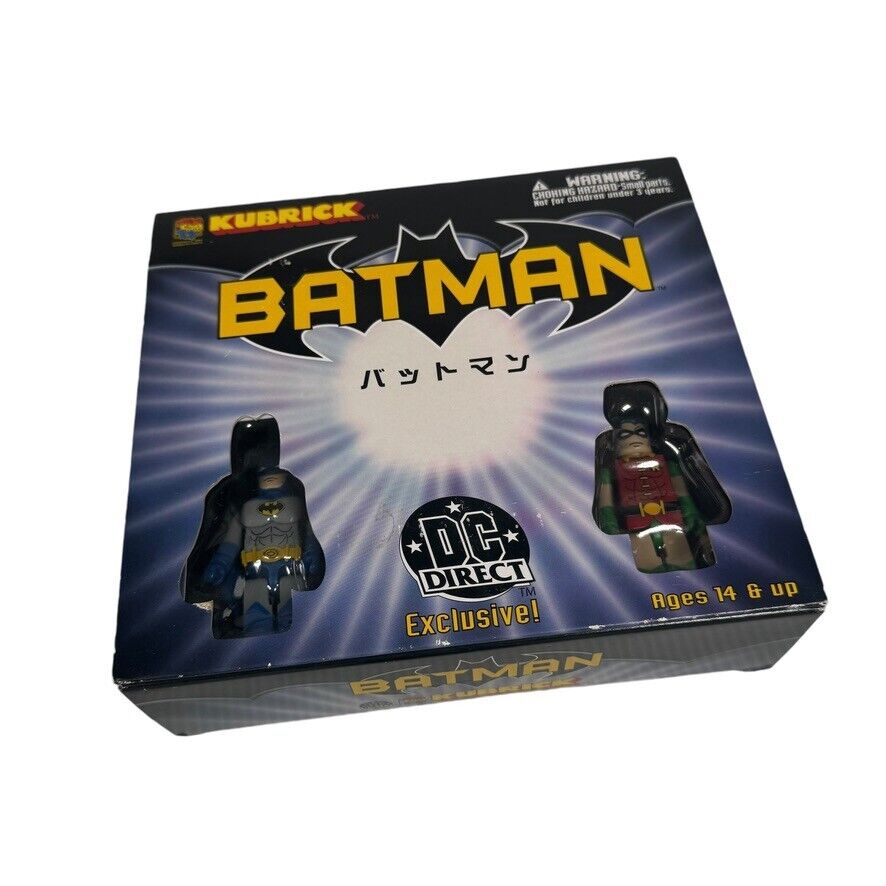 Kubrick Batman DC Direct Minifigures Batman Robin Batgirl Scarecrow Mr Freeze