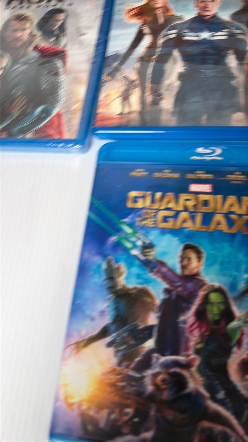 Lot of 10 Marvel Superhero Blu-rays X-Men, Guardians of the Galaxy & More