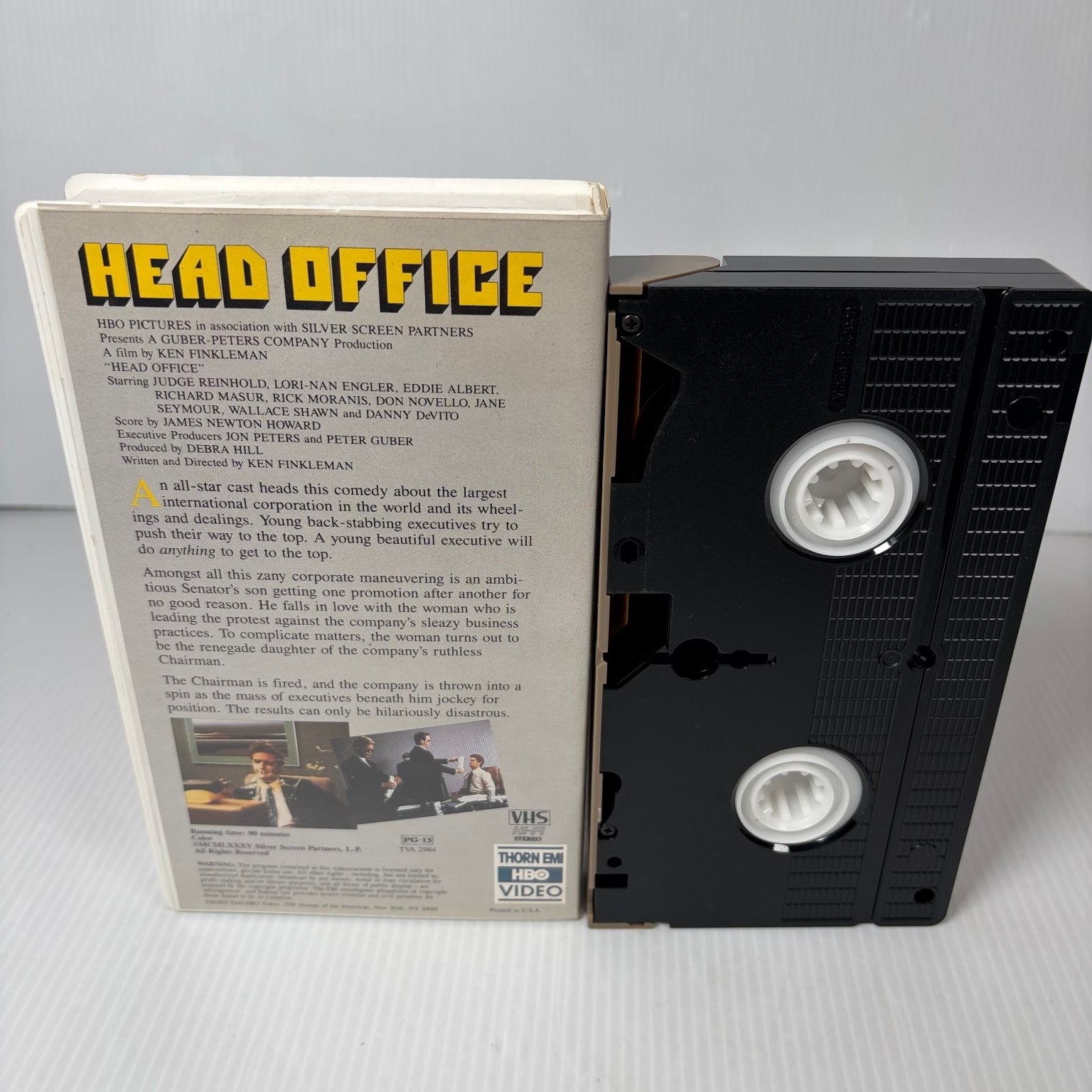Head Office VHS 1985 Comedy Rick Moranis Thorn EMI HBO Video