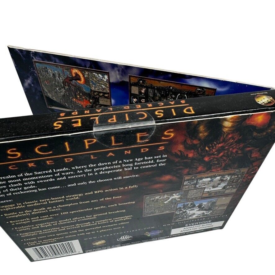 Disciples: Sacred Lands PC Game by Strategy First Sealed in Digipack