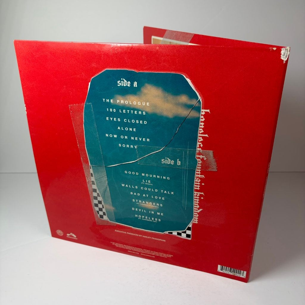 Halsey Hopeless Fountain Kingdom Vinyl LP Blue Splatter Gatefold Astralwerks 201