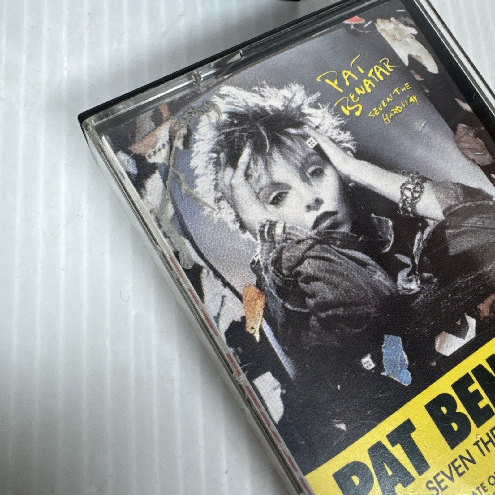 Cassette Tape Lot Of 4 Pat Benatar Albums Tropico, Seven The Hard Way & More