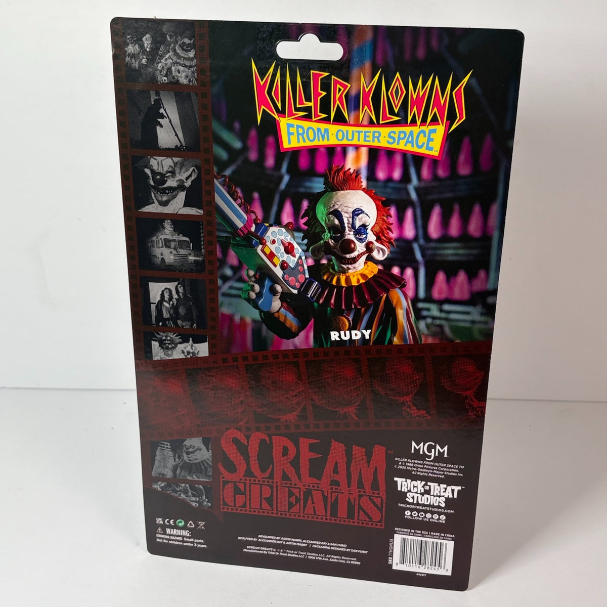 Killer Klowns from Outer Space Action Figure Rudy Scream Greats Klown