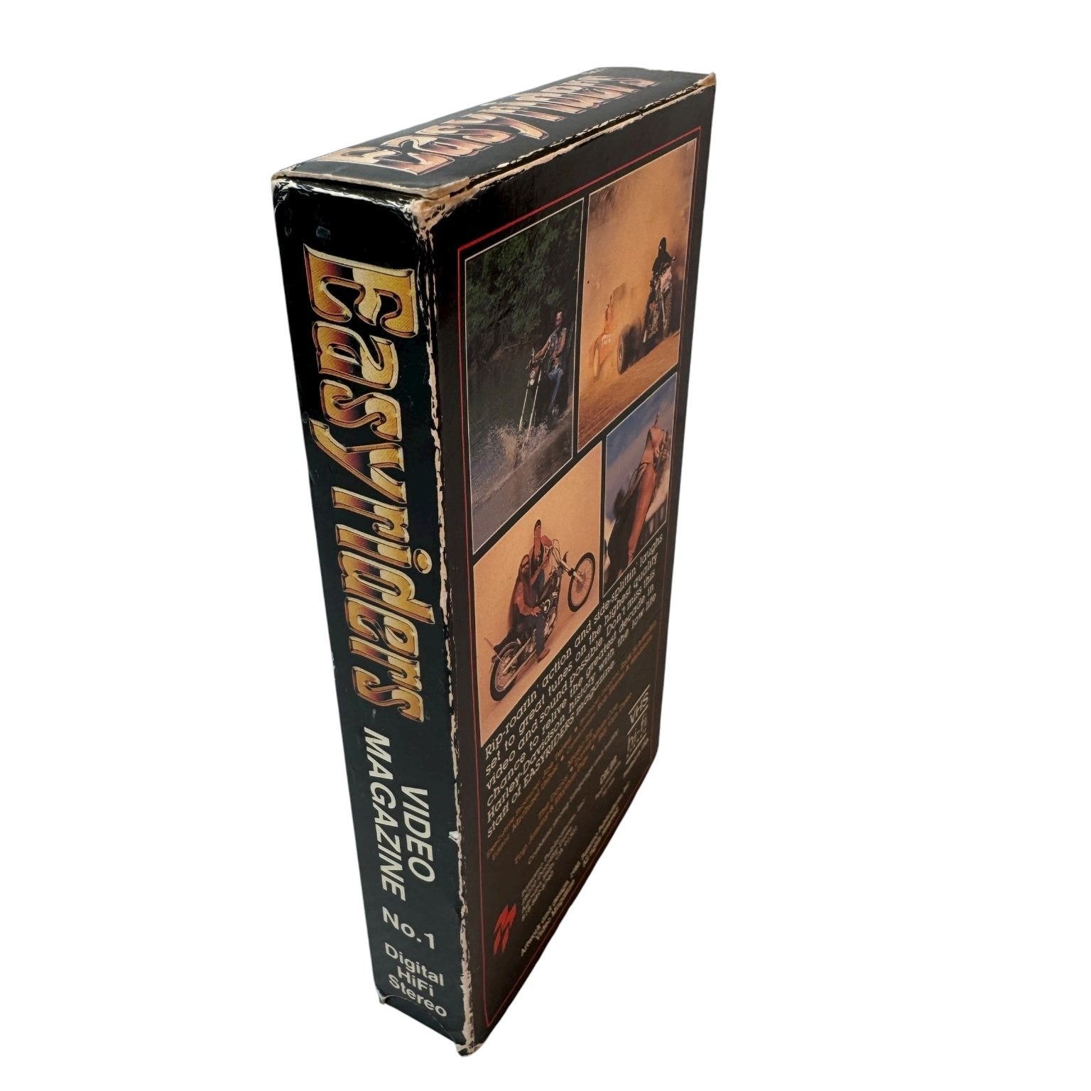 Easyriders Video Magazine No.1 VHS 1986 Biker Documentary Collectors Edition