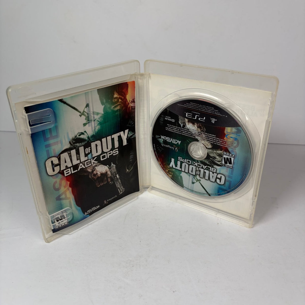 Call of Duty Black Ops (Sony PlayStation 3, PS3) Complete with Manual ESRB M