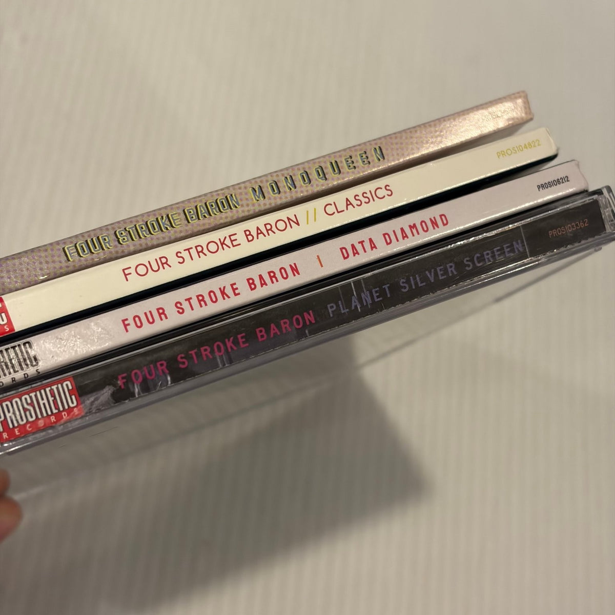Four Stroke Baron Lot 4 of CDs Data Diamond, Classics, Monoqueen, Silver Screen