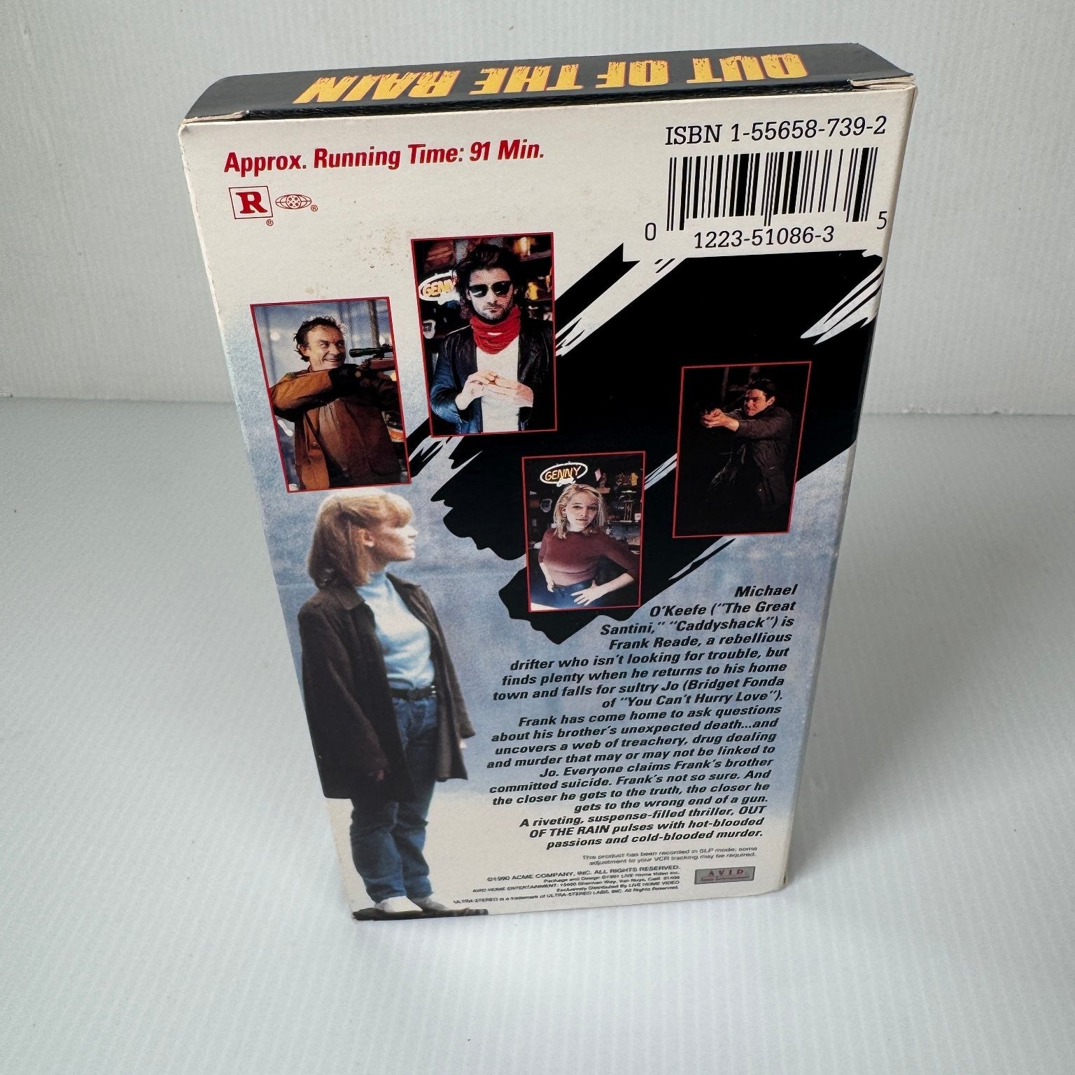 Out of the Rain VHS 1991 Thriller Original Release Avid Entertainment