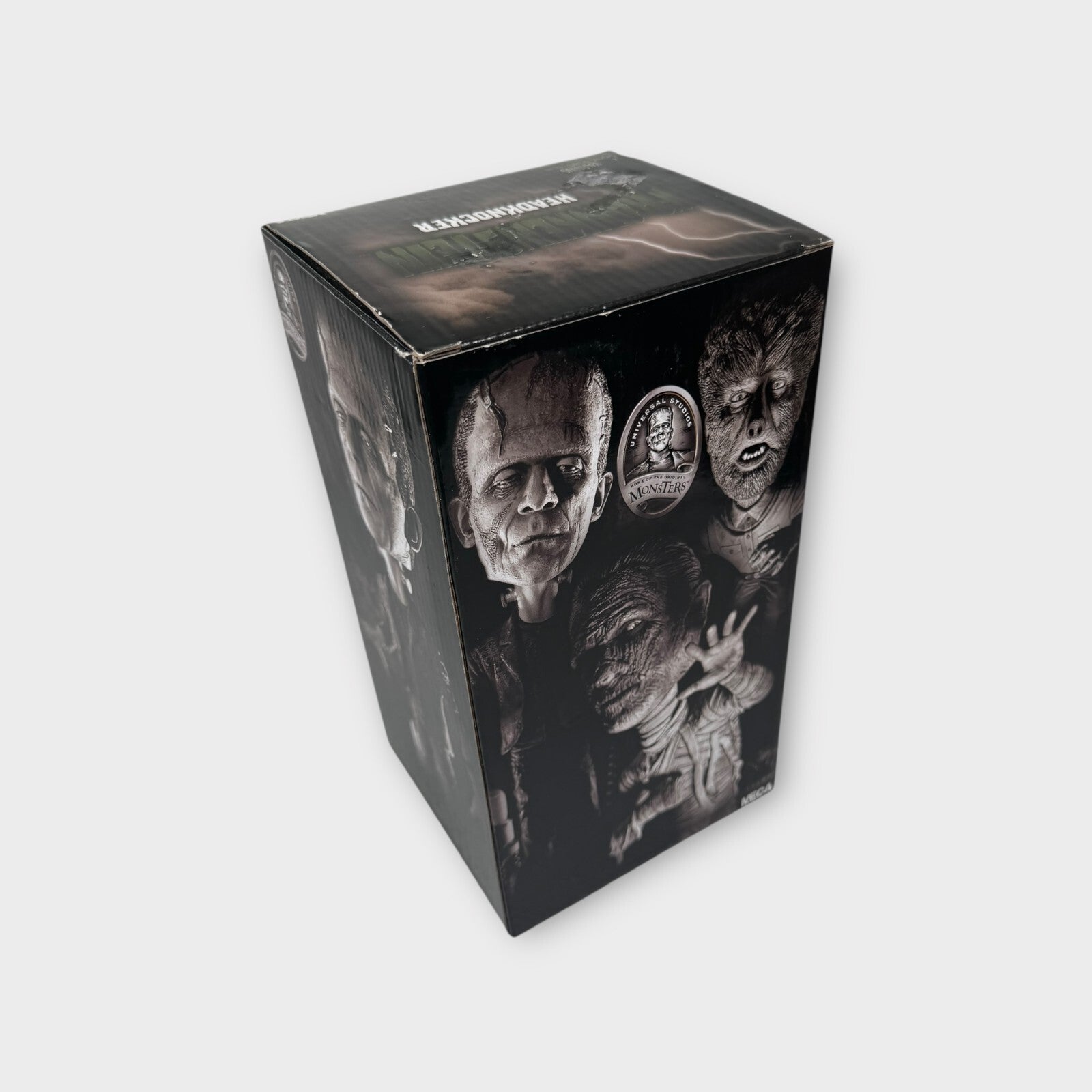 2006 FRANKENSTEIN HEADKNOCKER BOBBLE-HEAD NECA UNIVERSAL MONSTERS Black & White