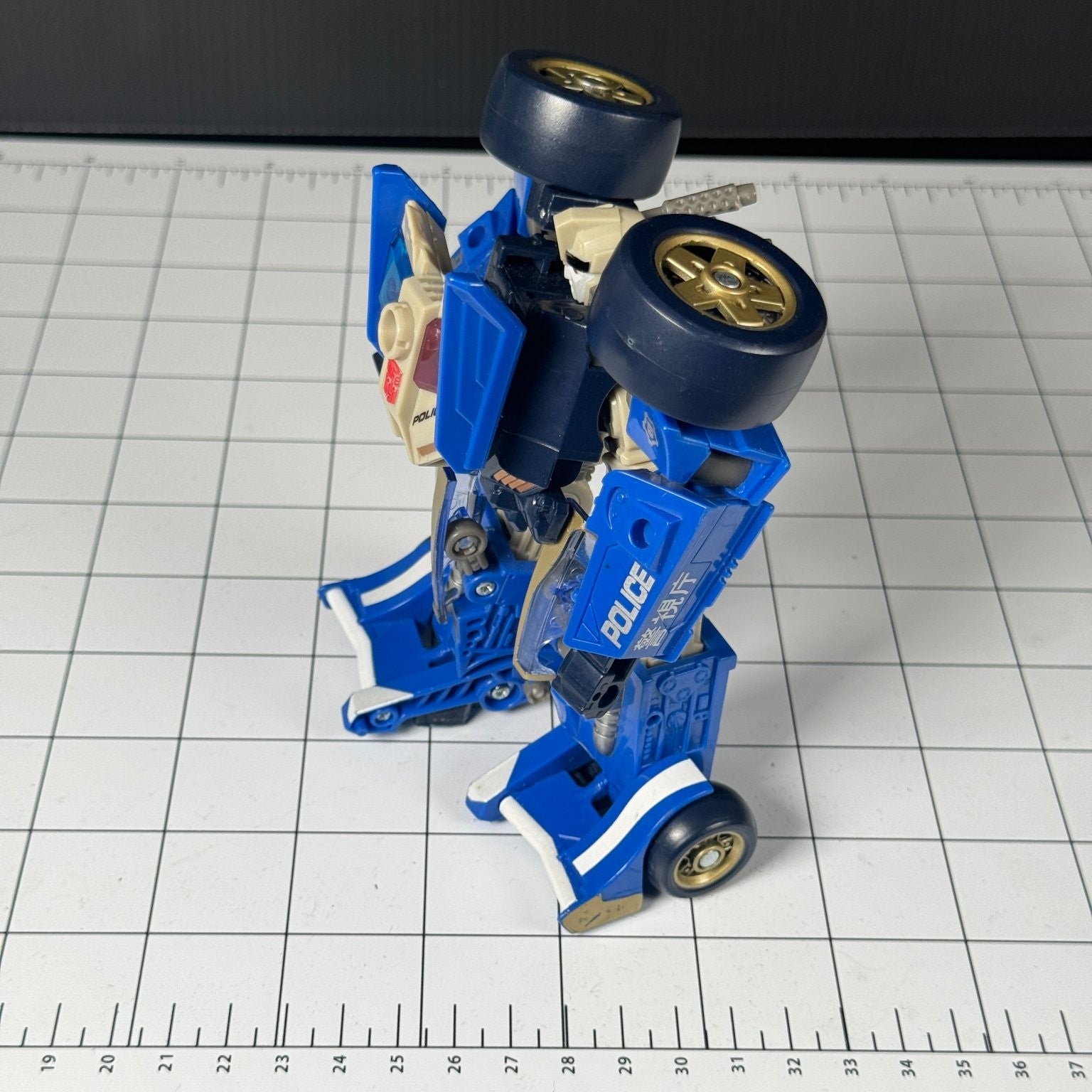 Transformers Prowl Energon Combat Class Police Car 2003 Hasbro Incomplete