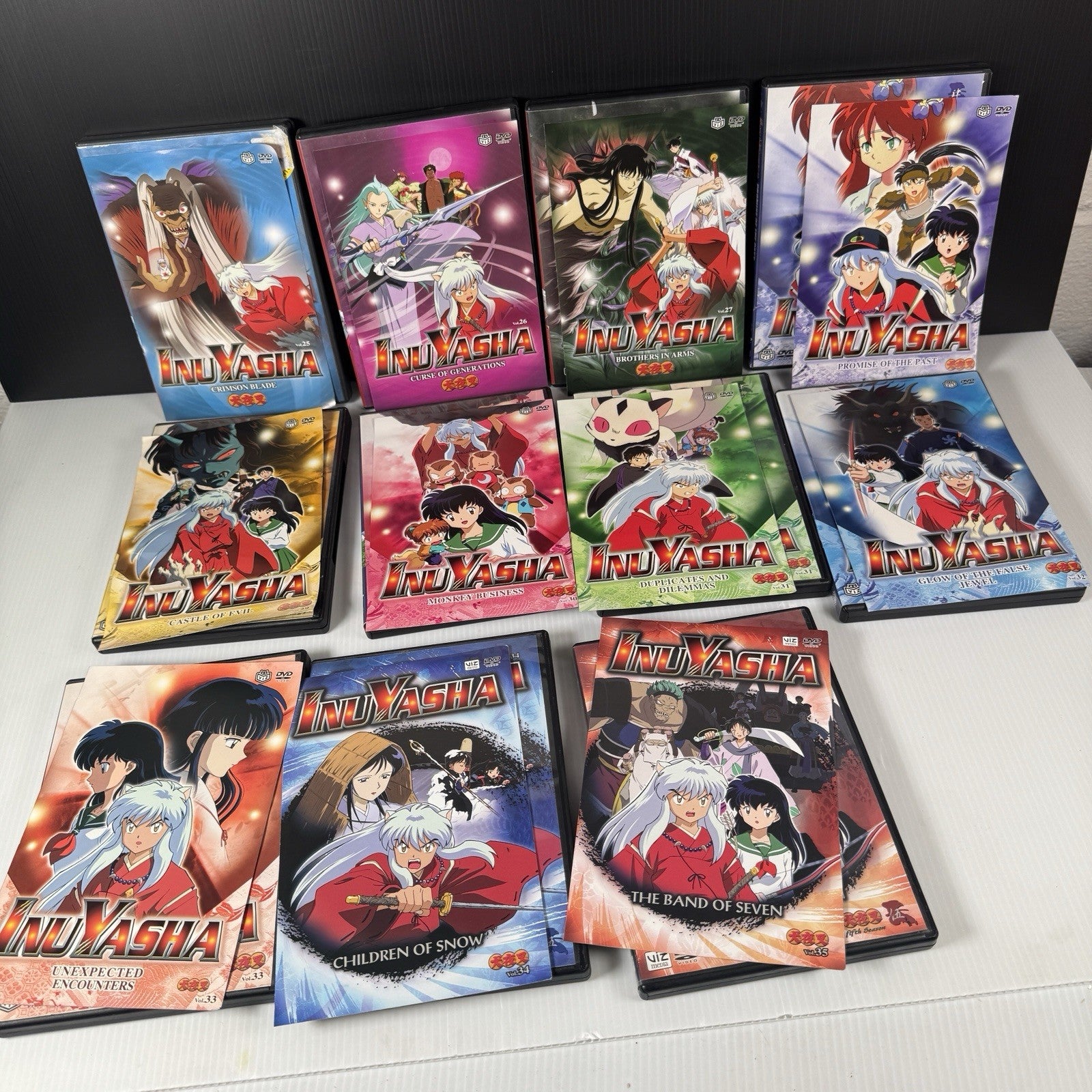 Inuyasha Anime Complete Series DVD Set 55 Volumes Bilingual US Version