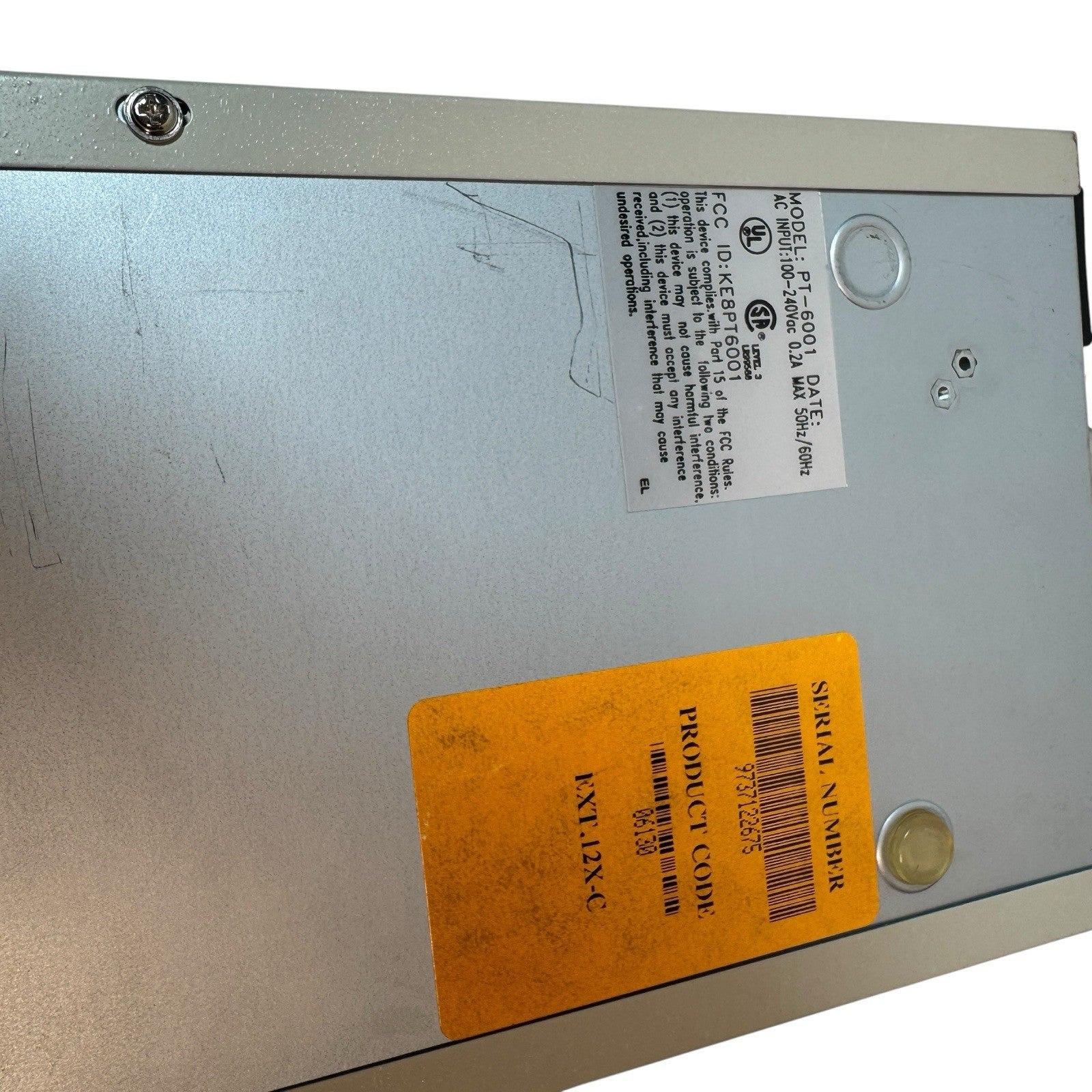 Vintage Pine Technology PT-6001 External SCSI CD-ROM Drive RXT-12X-C 12X AS IS