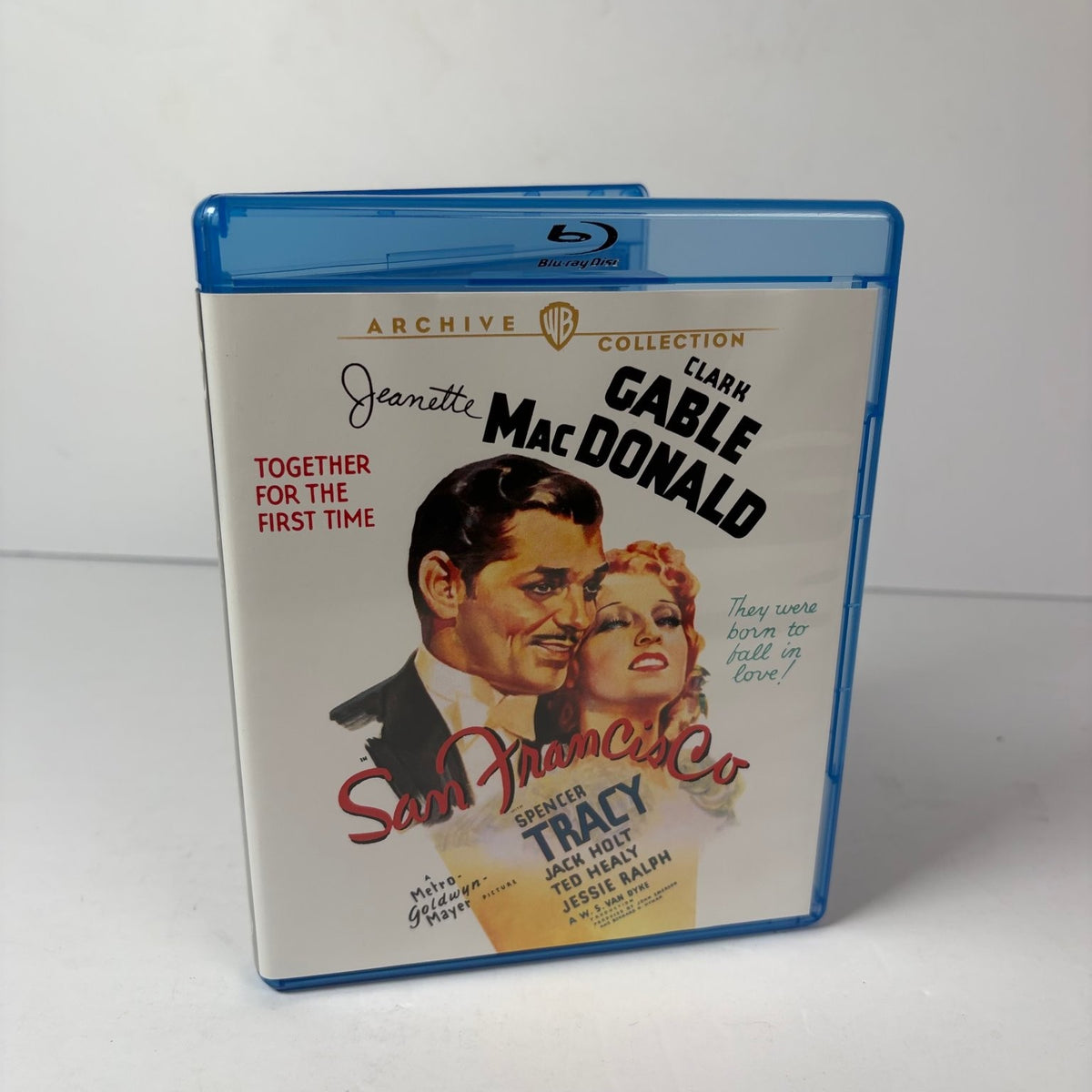 San Francisco Blu-ray 1936 Clark Gable Jeanette MacDonald Spencer Tracy